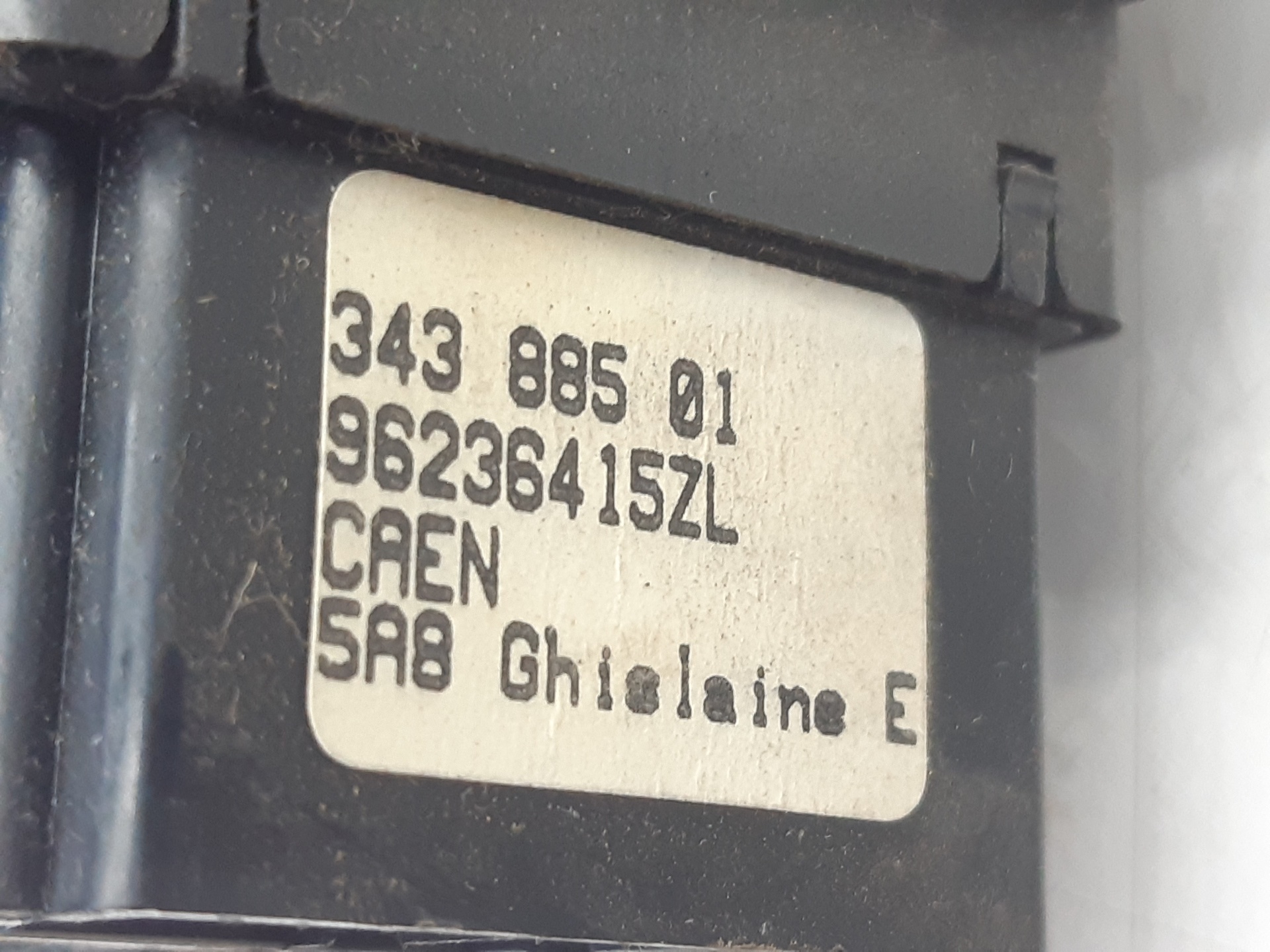 CITROËN Golf 1 generation (1974-1993) Headlight Switch Control Unit 96236415ZL 18687980