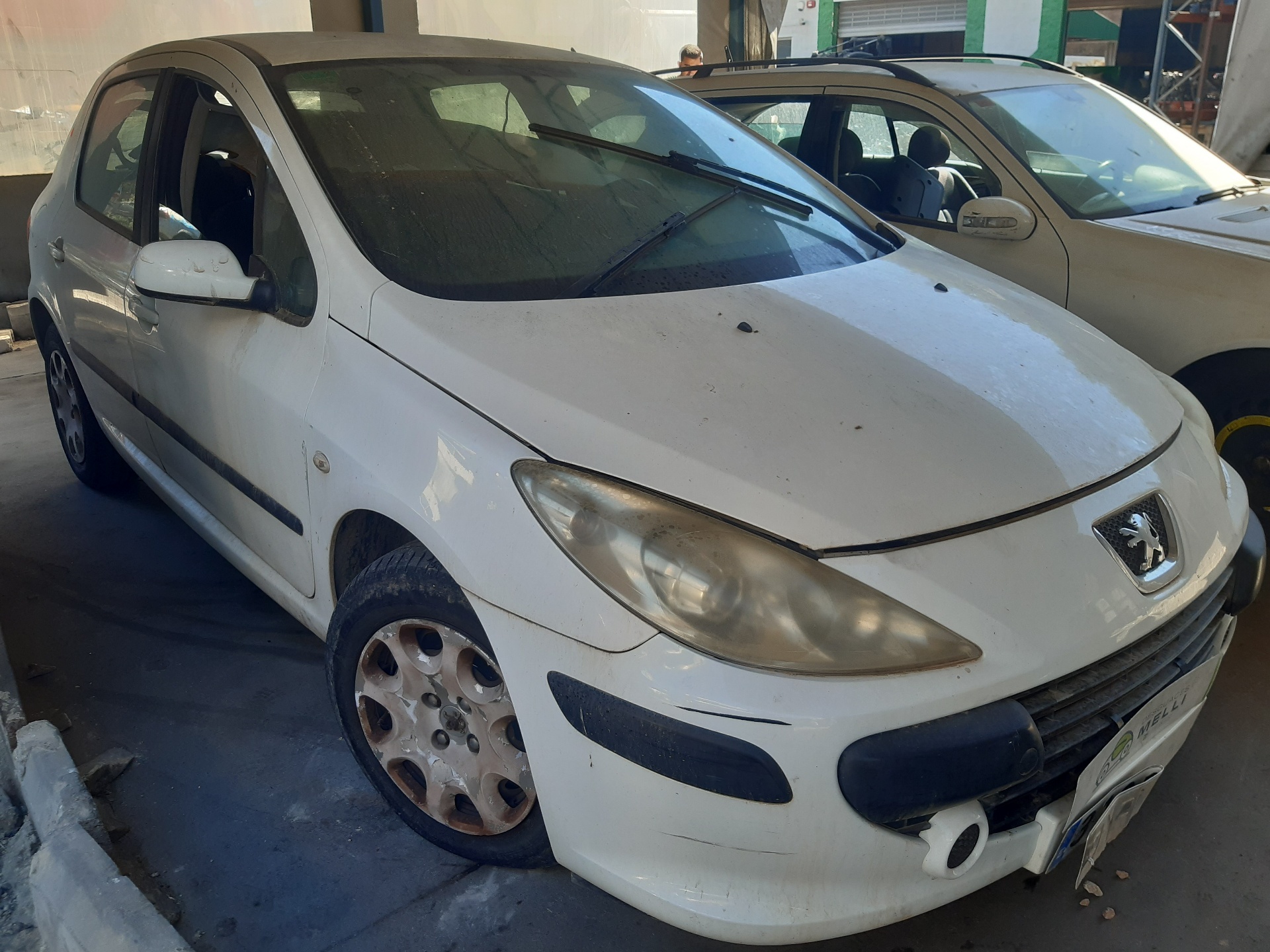 PEUGEOT 307 1 generation (2001-2008) Кнопка стеклоподъемника передней правой двери 96351625XT 20145677