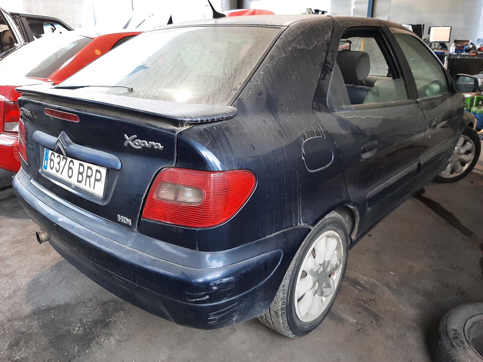 CITROËN Xsara 1 generation (1997-2004) Vasemman etuoven sisäkahvan kehys 9623200177 22020024