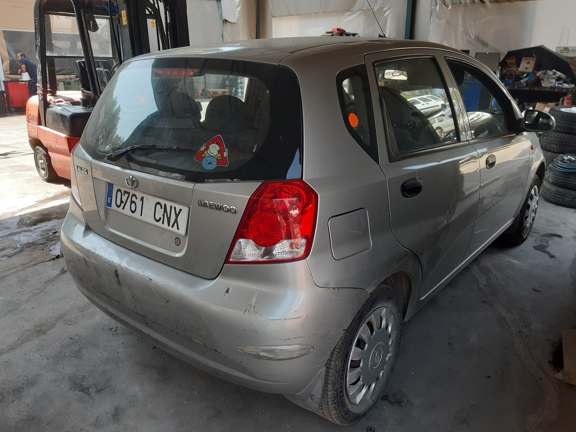 DAEWOO Kalos 1 generation (2002-2020) Baglygte højre baglygte 96540269 22438231