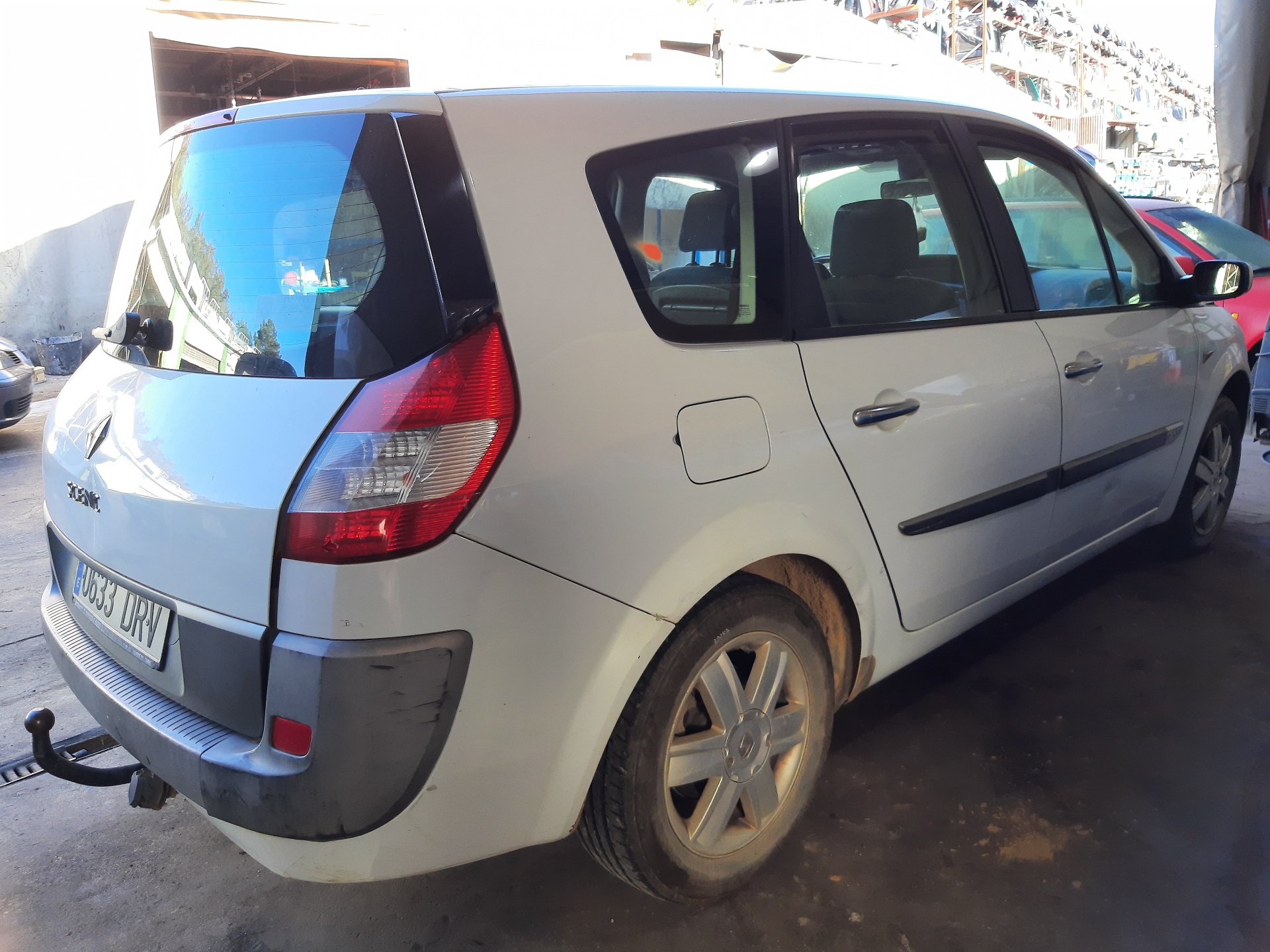 RENAULT Scenic 2 generation (2003-2010) Преден ляв фар 7701064132 23015315