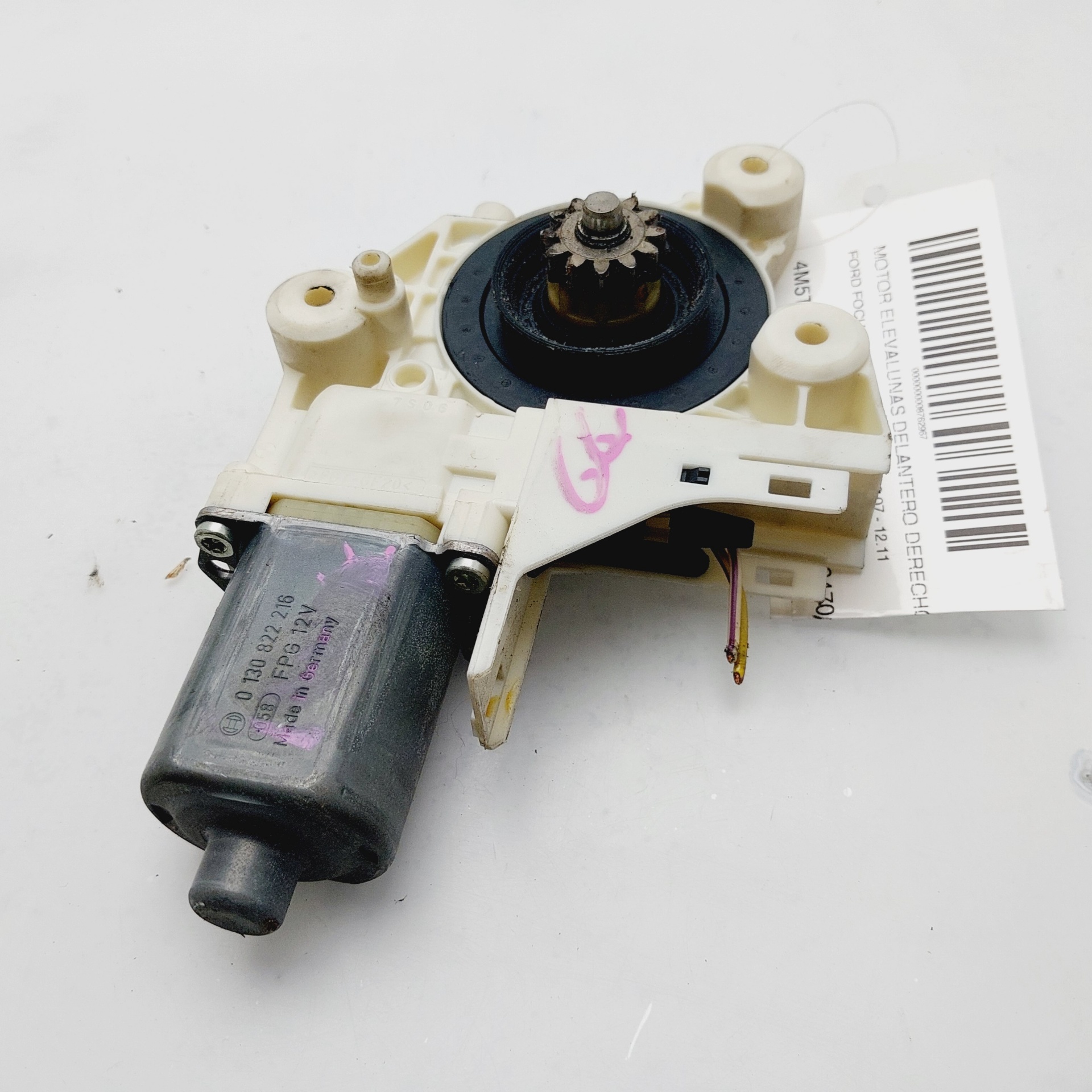 PEUGEOT Focus 2 generation (2004-2011) Front Right Door Window Control Motor 4M5T14553 25224396