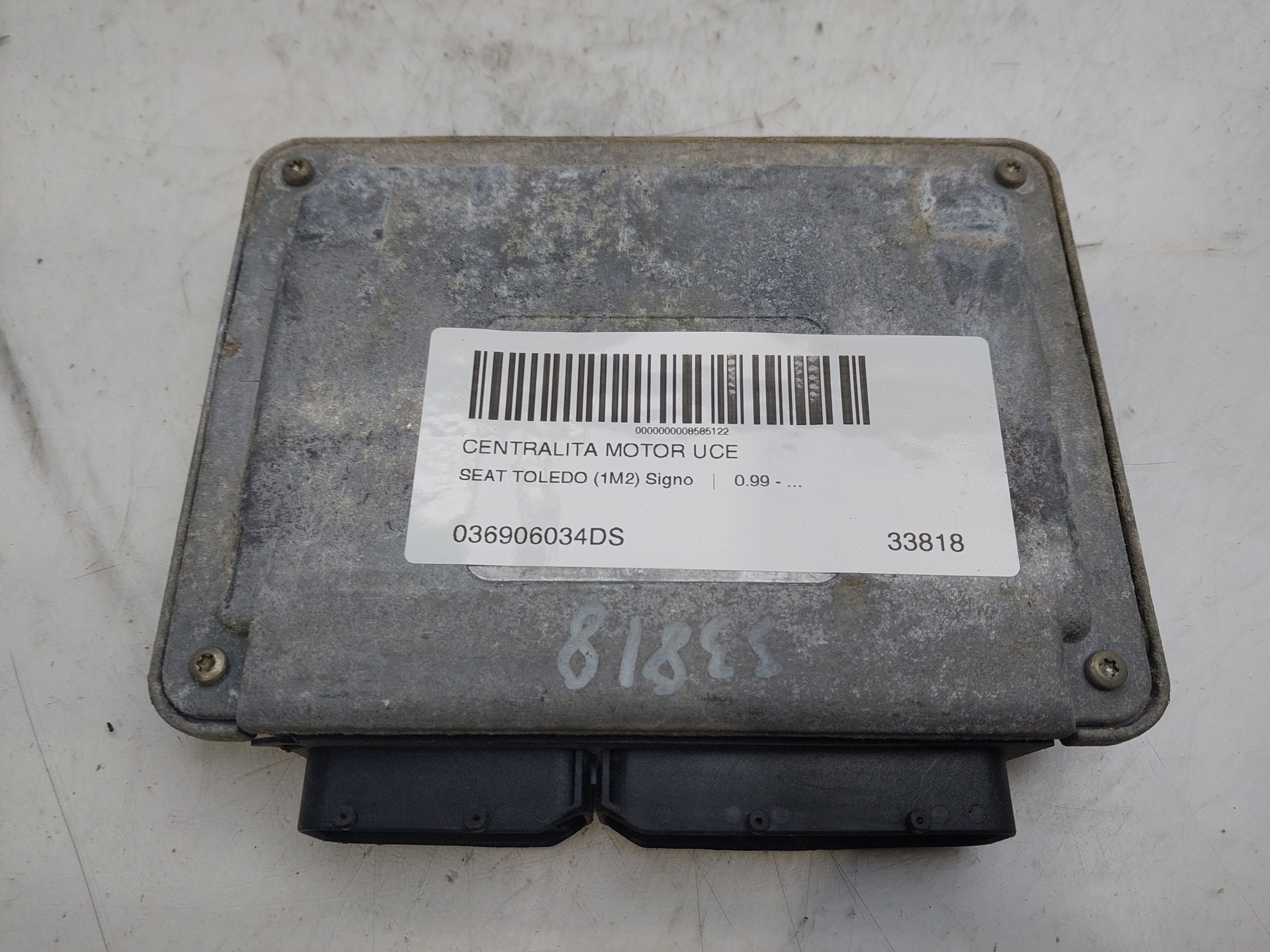 SUBARU Toledo 2 generation (1999-2006) Motorkontrollenhet ECU 036906034DS 23556942