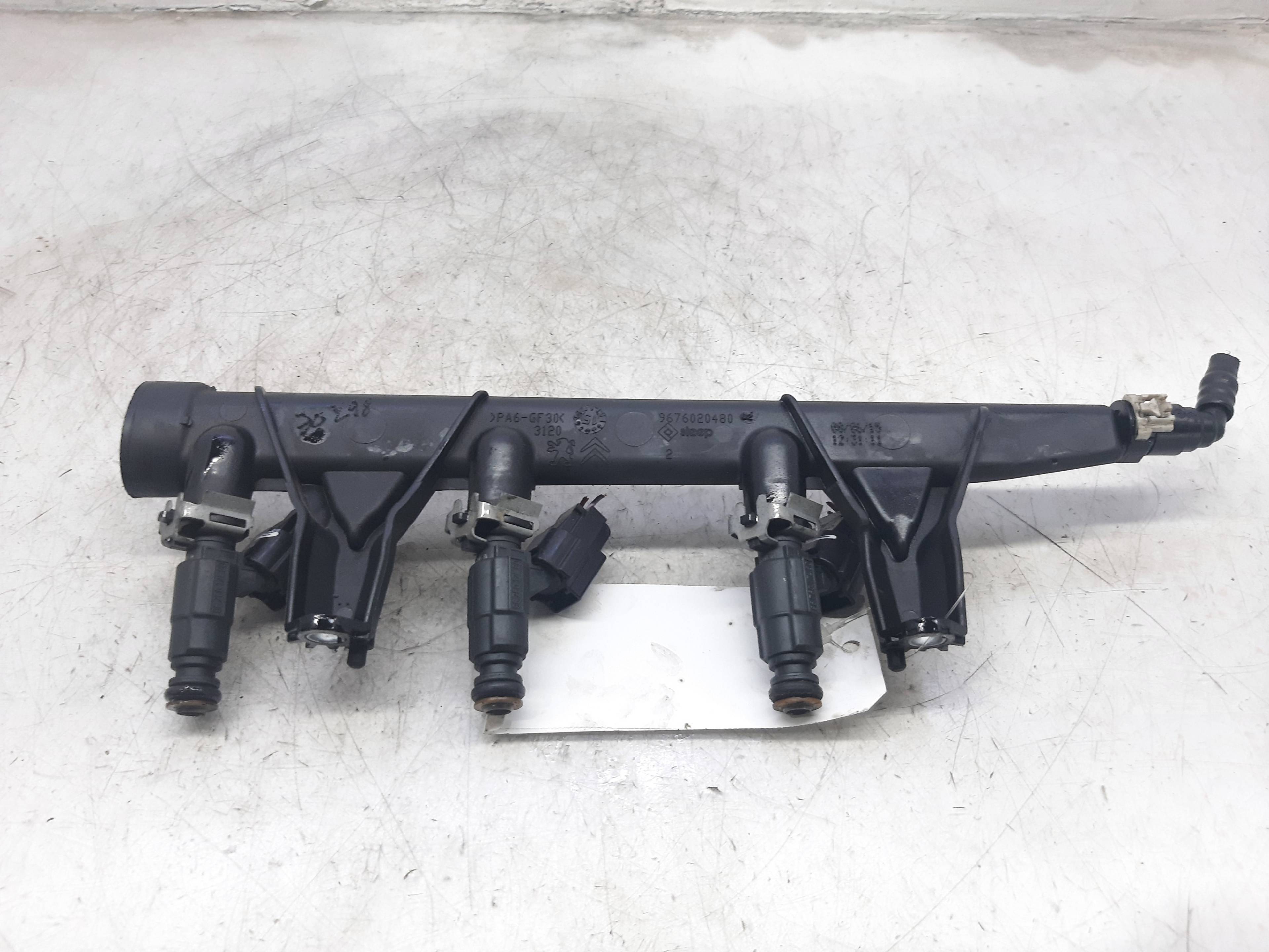 CITROËN C1 1 generation (2005-2016) Fuel Rail 9676020480 22491491