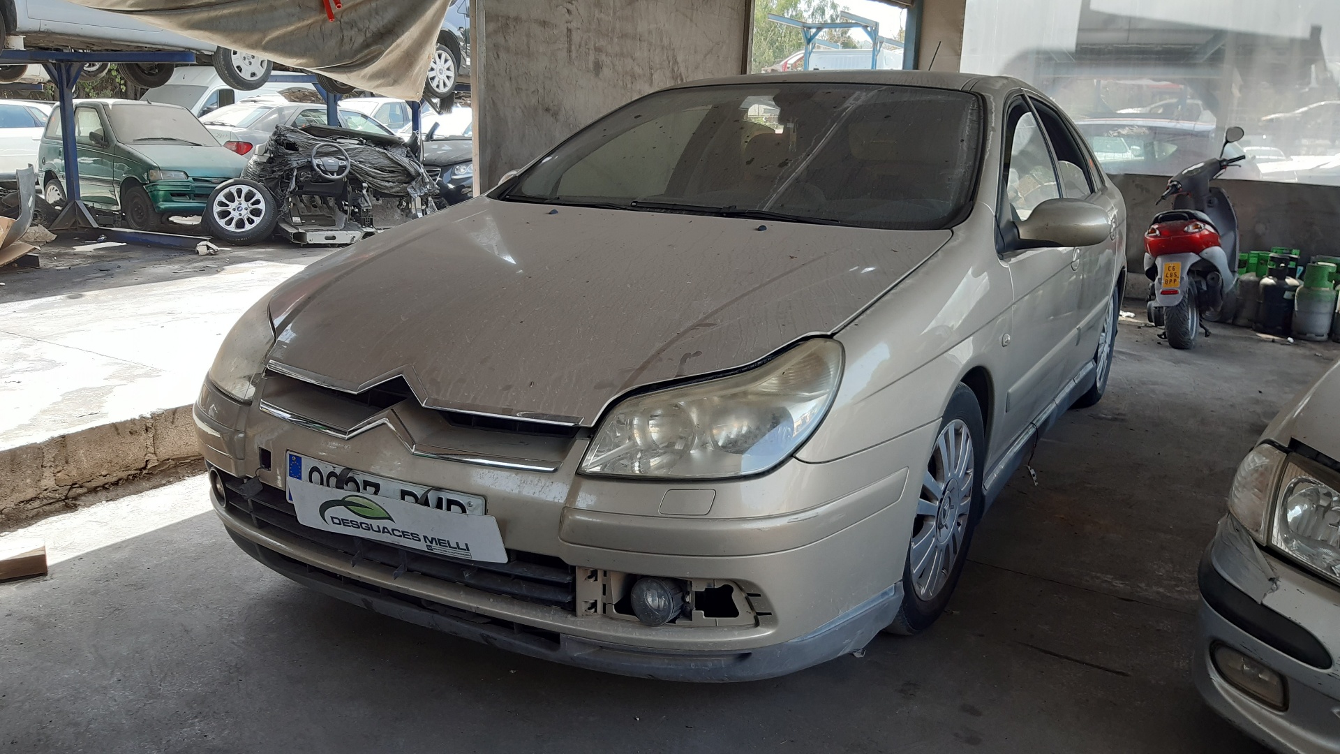 CITROËN C5 1 generation (2001-2008) Егр клапан 9649358780 22271192