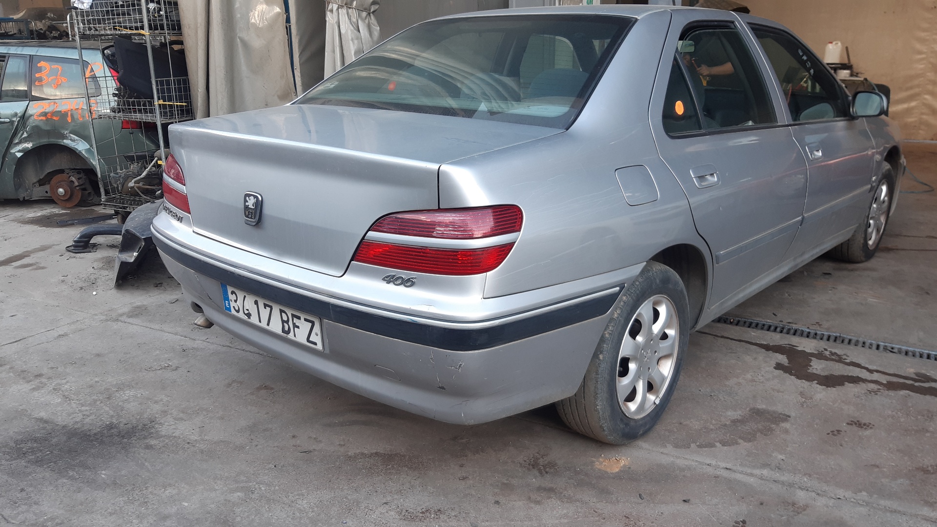 PEUGEOT 406 1 generation (1995-2004) Pagrieziena rādītāja mehānisms 96186612ZL 18655966