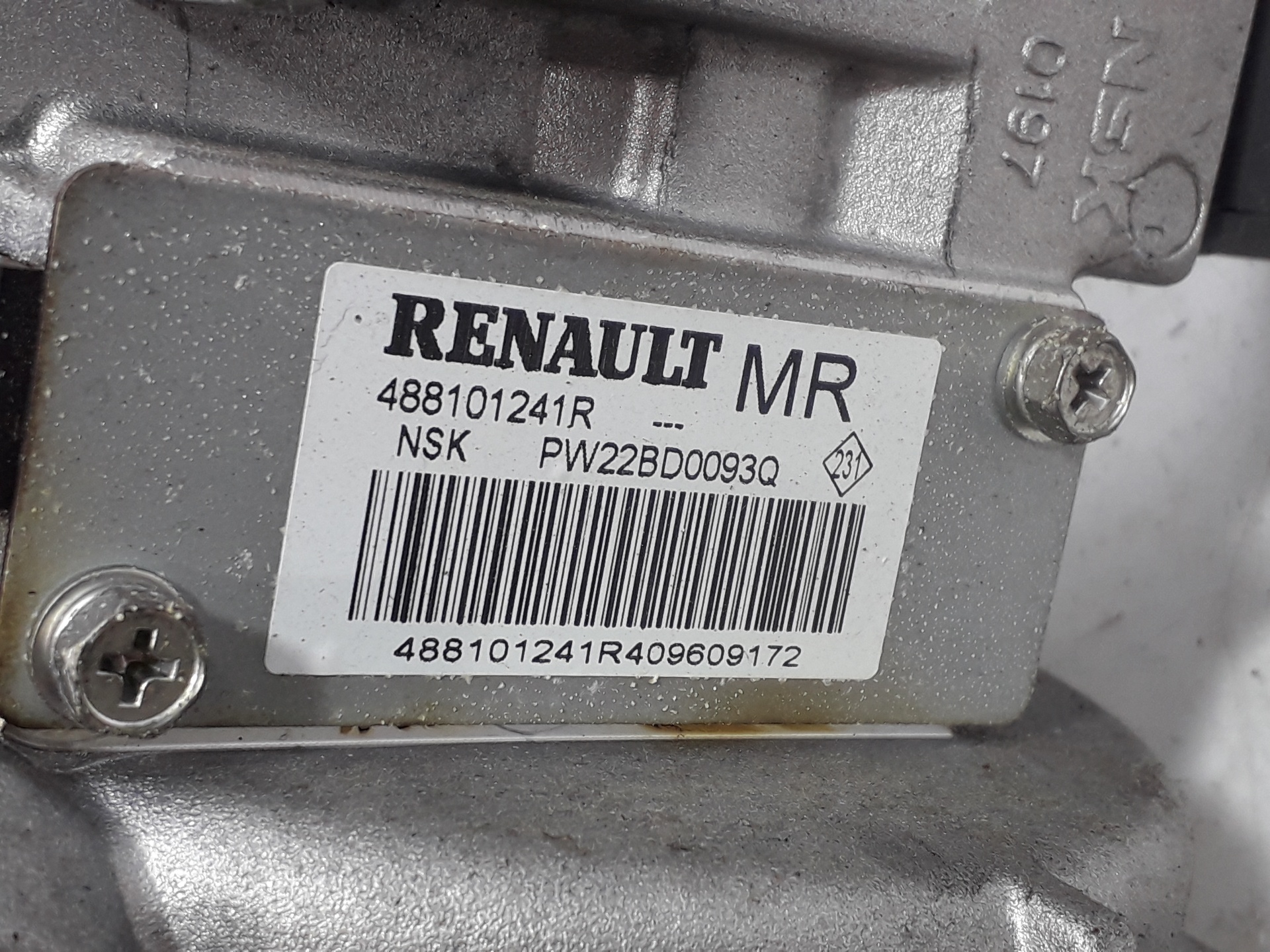 RENAULT Megane 3 generation (2008-2020) Vairo mechanizmas 488109231R 24053247