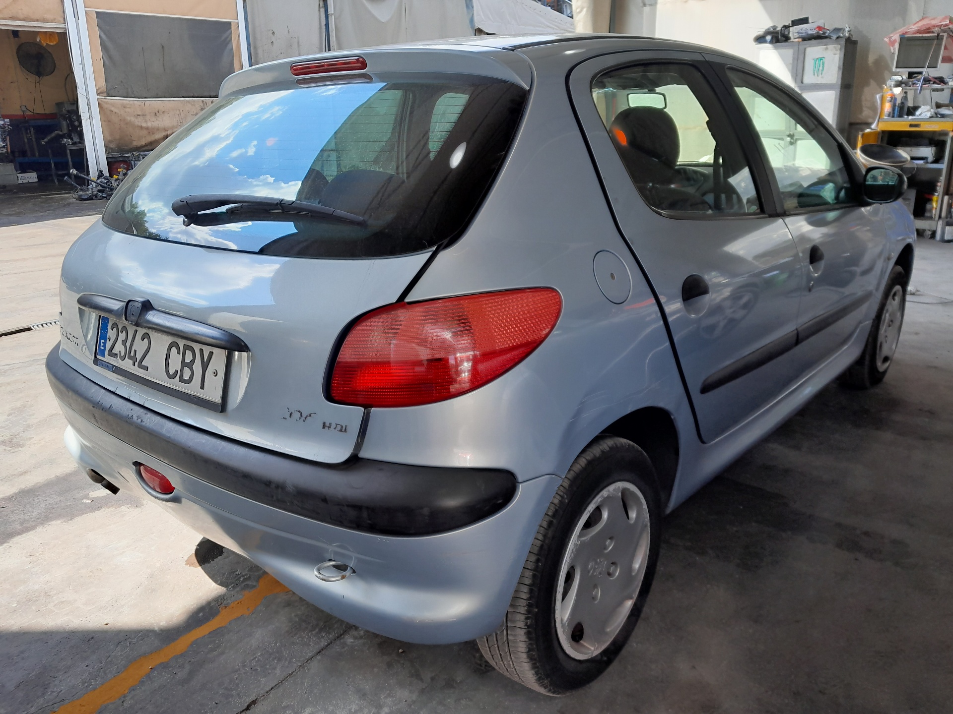 RENAULT 206 1 generation (1998-2009) Galinių dešinių durų spyna 913887 21404385