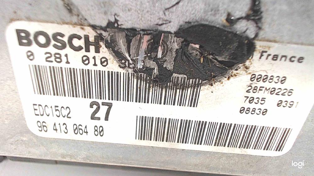 Centralita motor uce 8HX 0281010369 de Citroen C3 2002-2006 con 150000 km