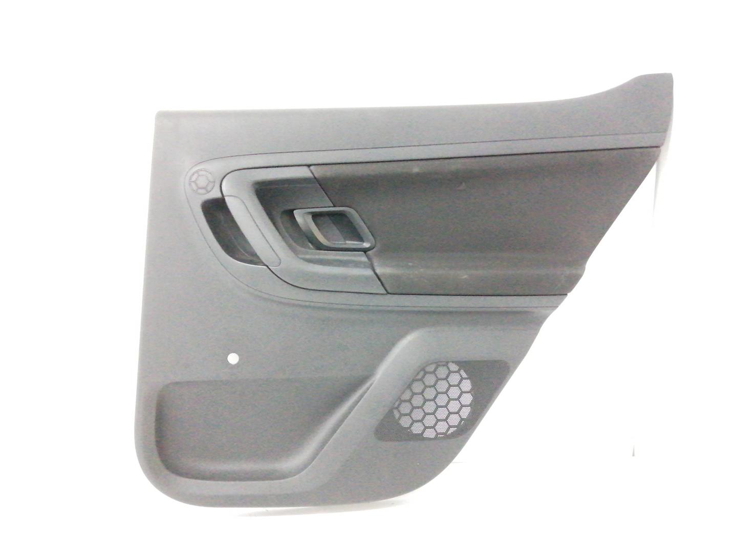 SKODA Fabia 2 generation  (2010-2014) Rear Right Door Panel 5J6867210CN, NEGRO 19338015