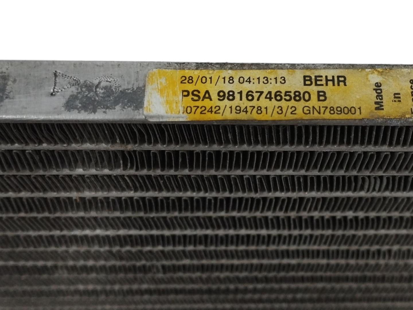 CITROËN C4 Picasso 2 generation (2013-2018) Air Con Radiator 9816746580 22782560