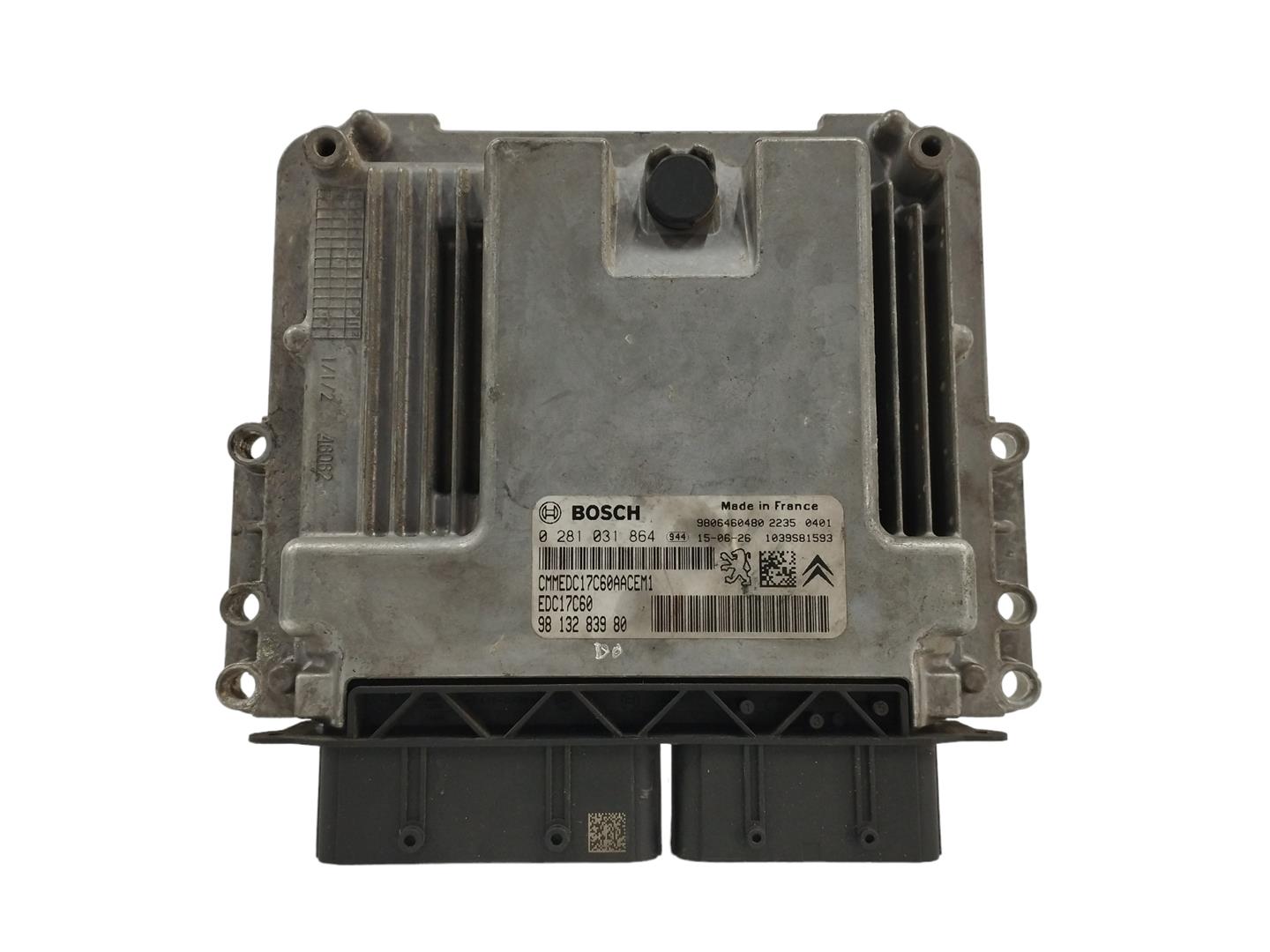 CITROËN C4 Picasso 2 generation (2013-2018) Блок керування двигуном ECU 9813283980,0281031864 22785110