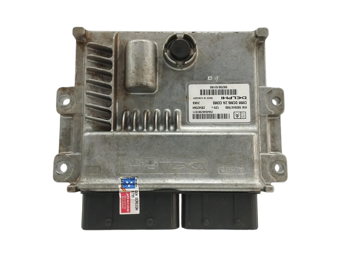 CITROËN Jumpy 2 generation (2007-2016) Moottorin ohjausyksikkö ECU 9820610180,9809447980 21095689