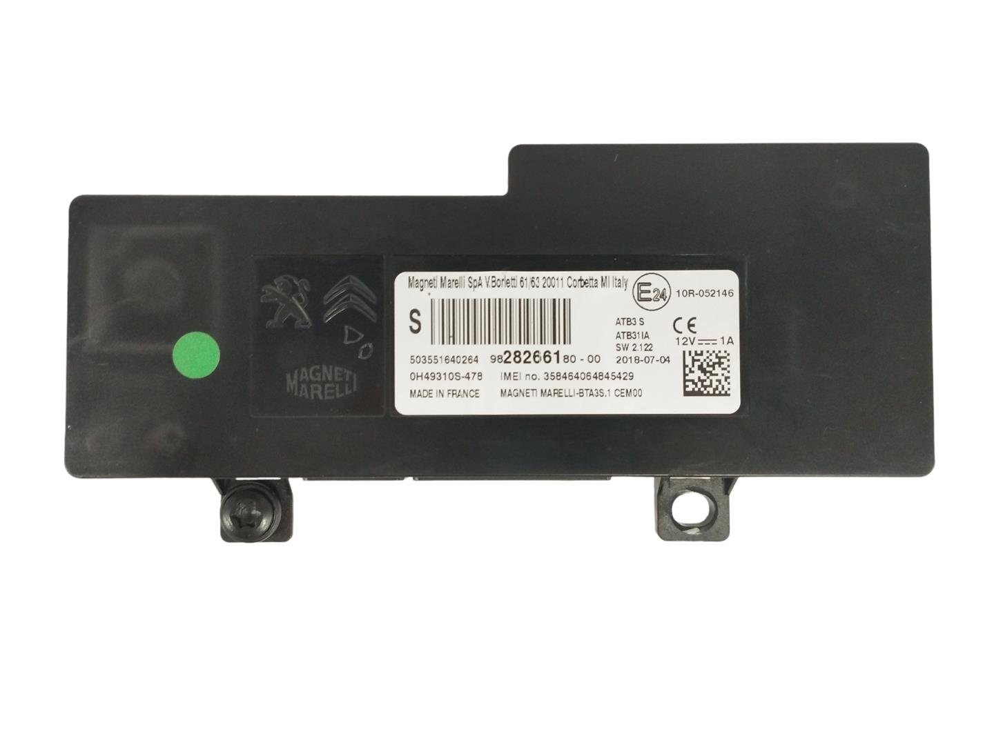 PEUGEOT 2008 1 generation (2013-2020) Alte unități de control 9828266180 24056860