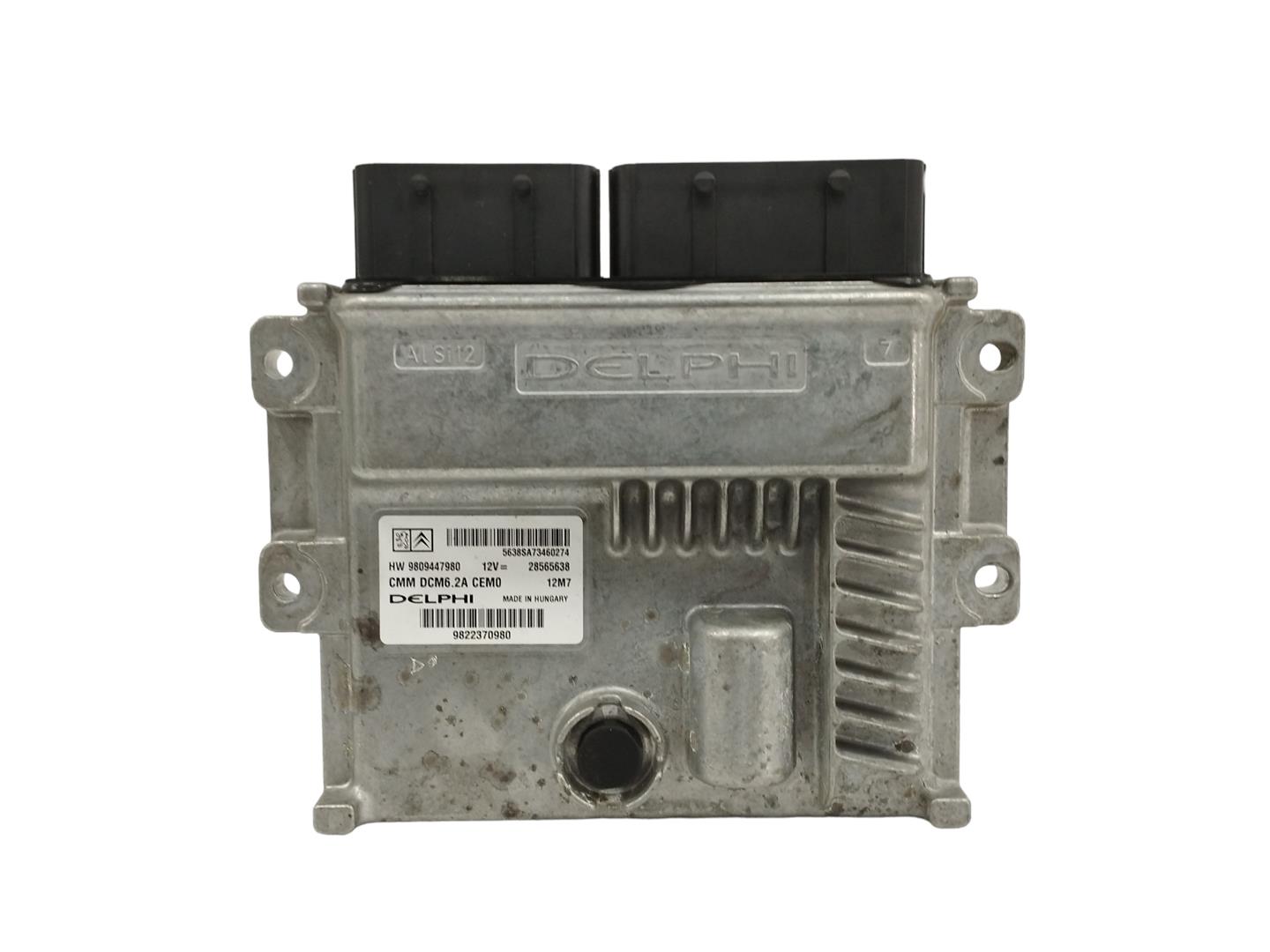 PEUGEOT 508 1 generation (2010-2020) Moottorin ohjausyksikkö ECU 9822370980,9809447980 24049268