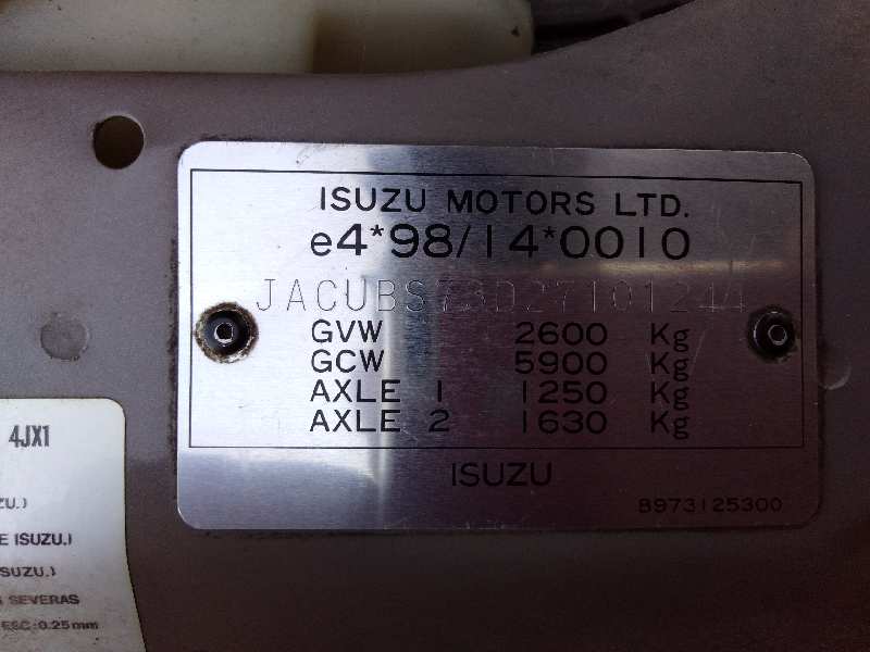 OPEL Monterey 1 generation (1992-1999) Gearbox 8971748520, MUA869 19297064