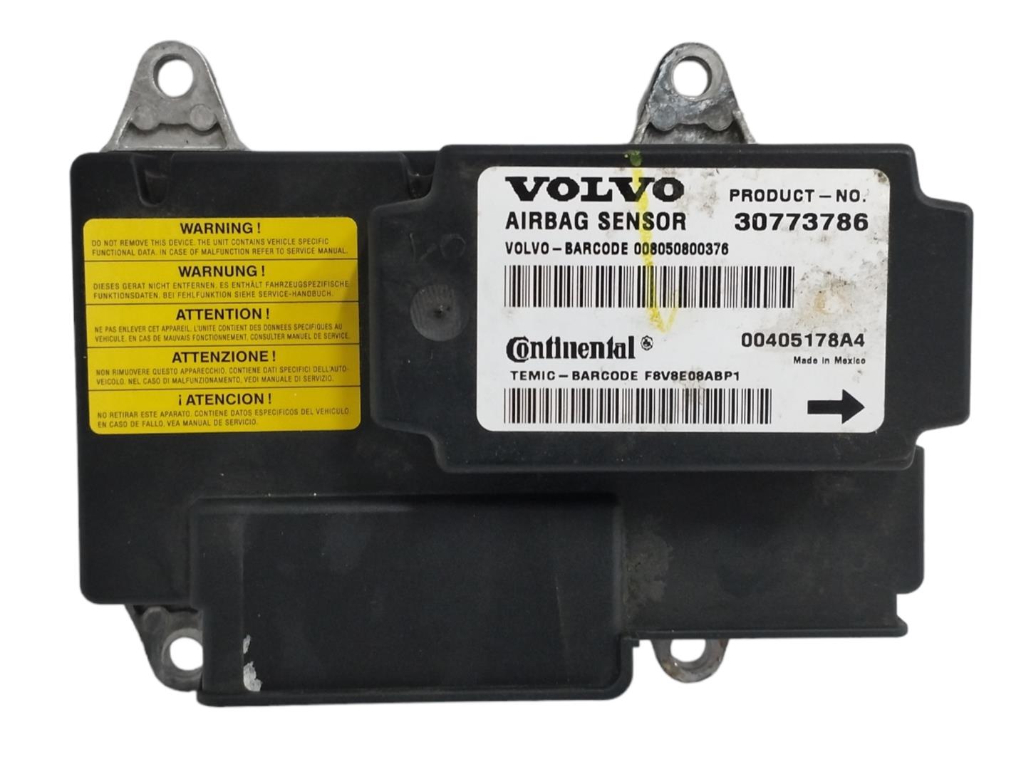 VOLVO C30 1 generation (2006-2013) Unitate de control SRS 30773786,00405178A4 24057644