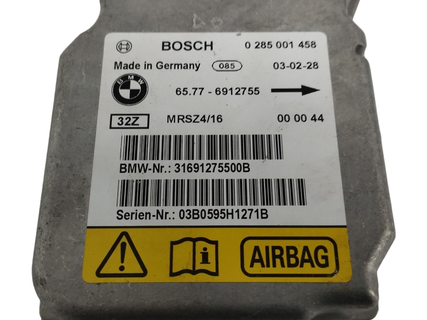 TOYOTA 3 Series E46 (1997-2006) SRS vadības bloks 65776912755, 0285001458 22784625