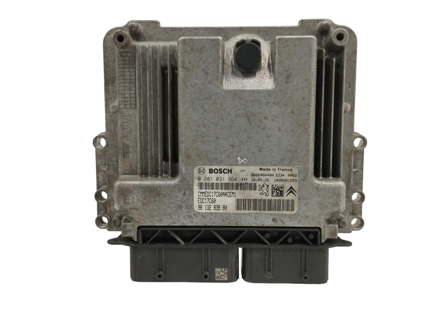 CITROËN C4 Picasso 2 generation (2013-2018) Motorstyrenhet ECU 9806460480, 0281031864 19539952