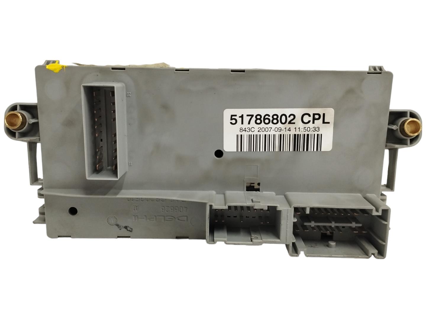 LANCIA Ypsilon II (Type 843)  (2003-2011) Fuse Box 51819322 22288656