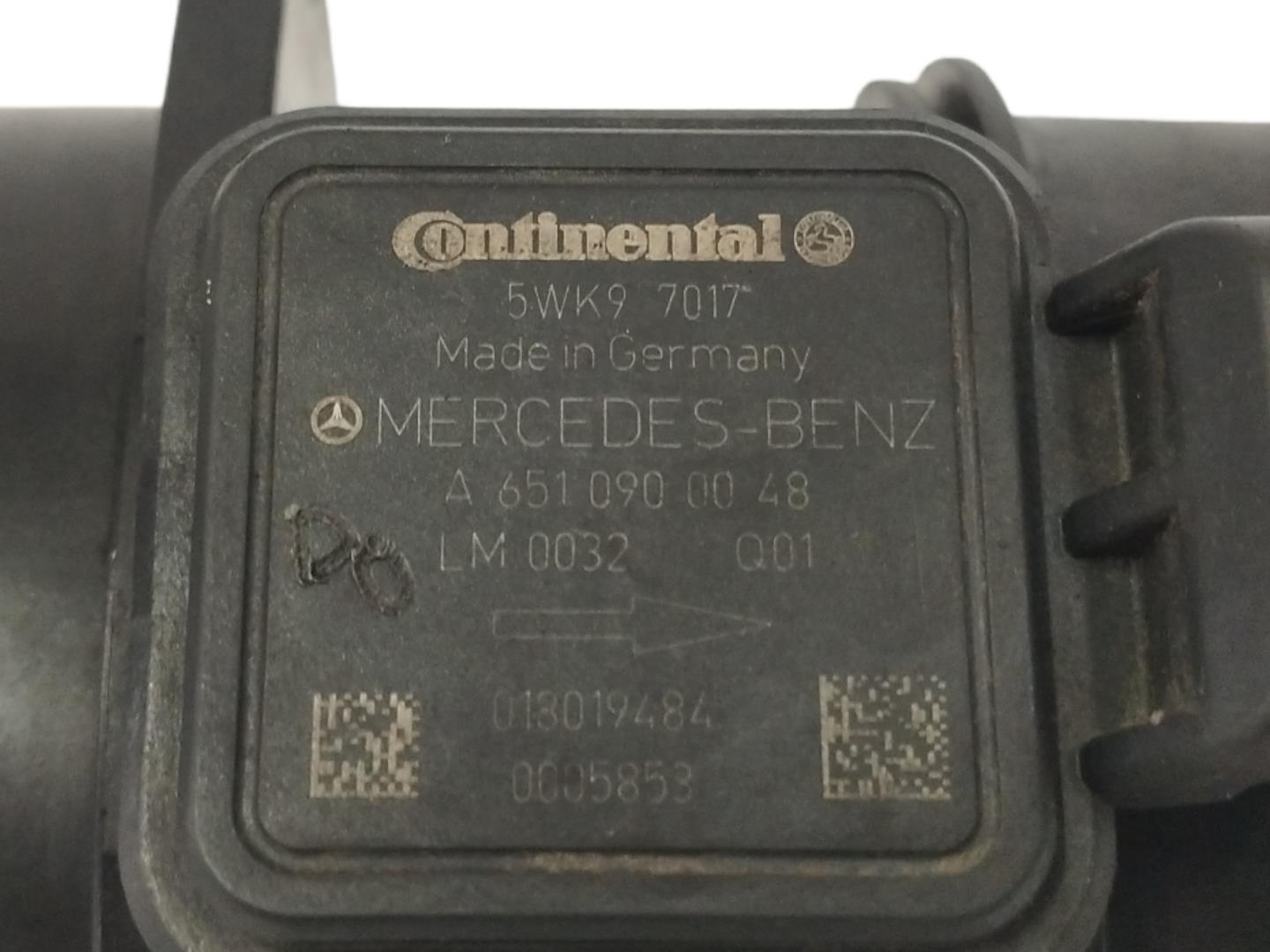 MERCEDES-BENZ C-Class W204/S204/C204 (2004-2015) Mass Air Flow Sensor MAF A6510900048 22288620