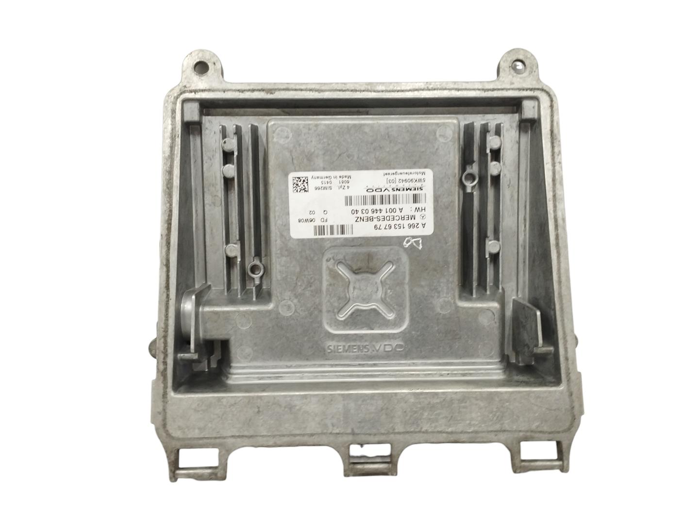 MERCEDES-BENZ A-Class W169 (2004-2012) Engine Control Unit ECU A2661536779,A0014460340,5WK90942 22330013