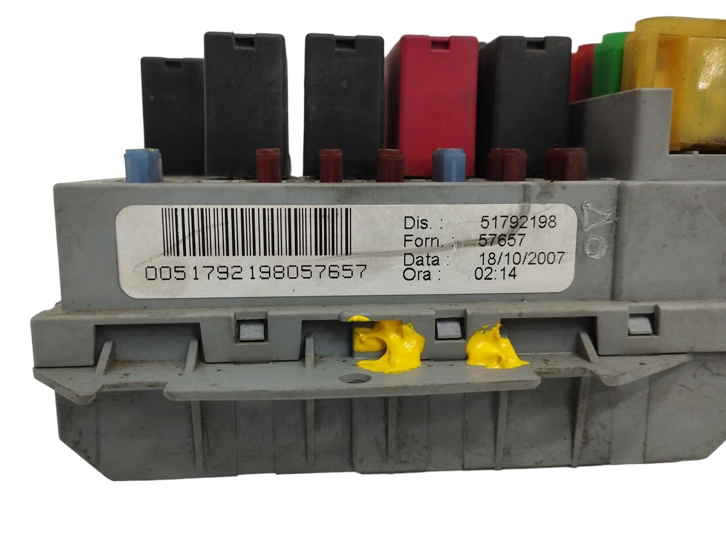 LANCIA Ypsilon II (Type 843)  (2003-2011) Fuse Box 51792198 22288664