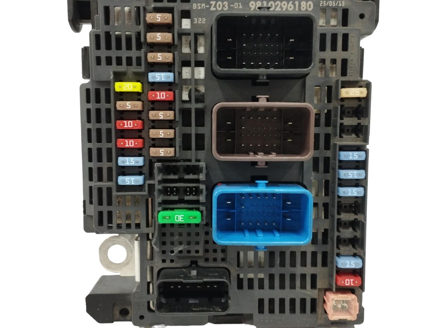 CITROËN C4 Picasso 2 generation (2013-2018) Fuse Box 9810296180 19349674