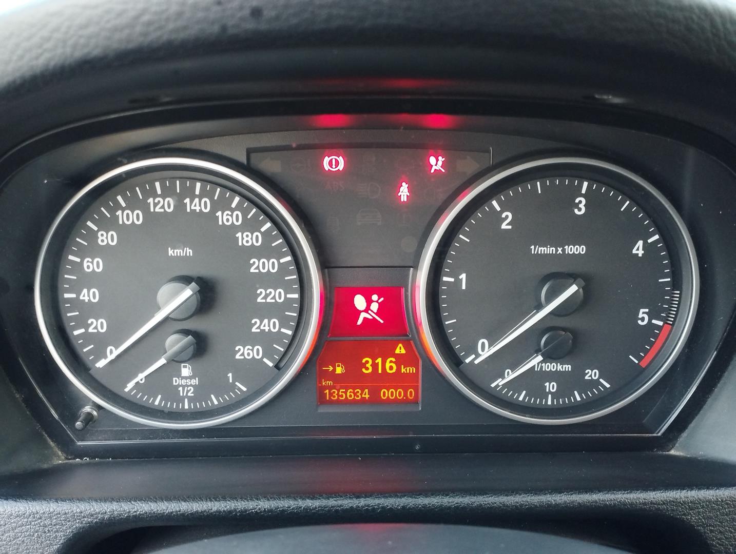 BMW X1 E84 (2009-2015) Speedometer 9316152 19384126