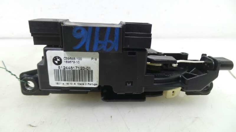 Boot lid lock N47D20C 16367210 de Bmw Serie 3 touring (f31) 2012-2016 143 CV con 1 km - pieza usada