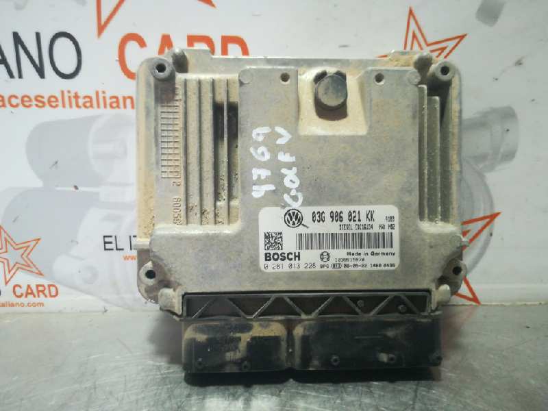 Switchboard engine uce BKD 0281013228 de Volkswagen Golf v (1k1) 2003-2008 140 CV con 2 km