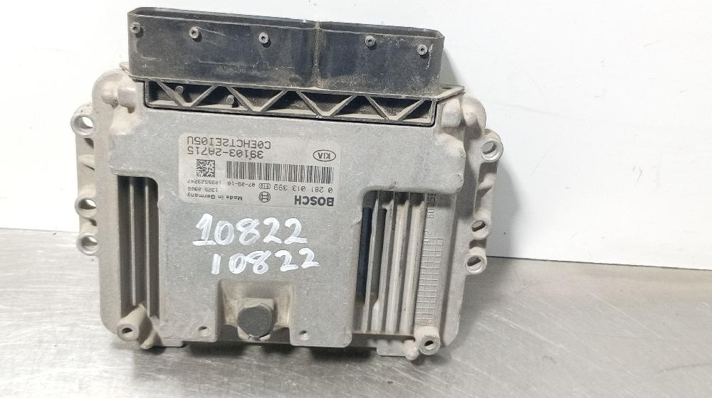 Centralina do motor D4FB 0281013399 de Kia Cee'd sw (ed) 2007-2012 115 CV