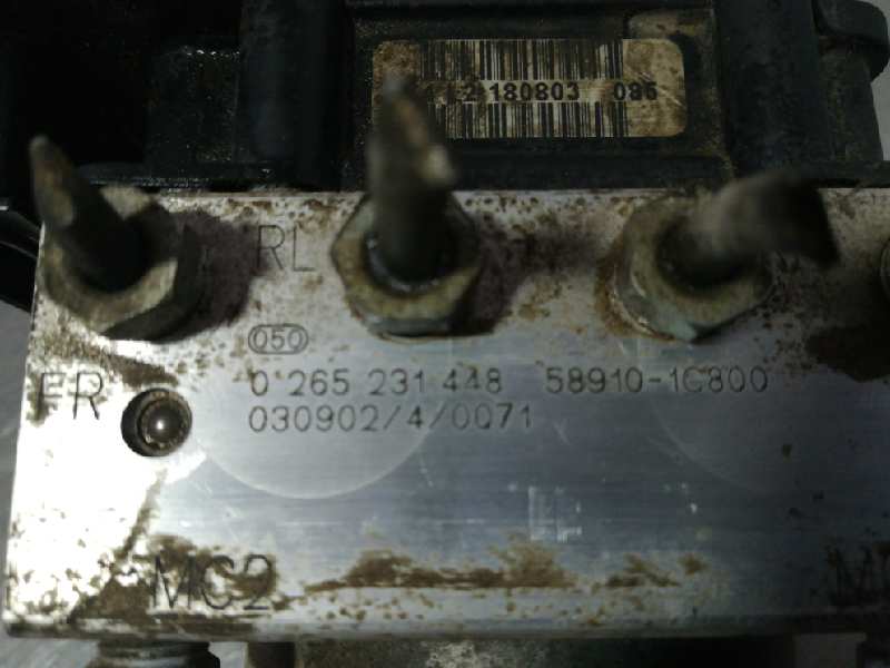 Abs 0265231448 de Hyundai Getz (tb) 2002-2005 67 CV