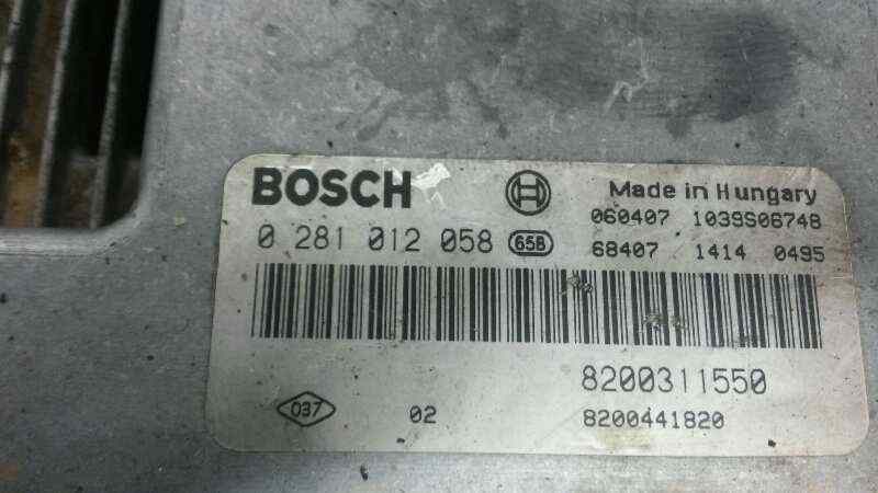 Switchboard engine uce 0281012058 de Renault Laguna ii (bg0/1_) 2001-2007 150 CV