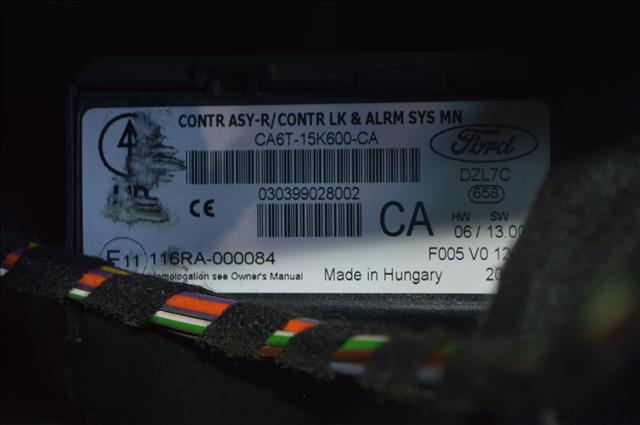 FORD Fiesta 5 generation (2001-2010) Comfort Control Unit 116RA-000084 24995398