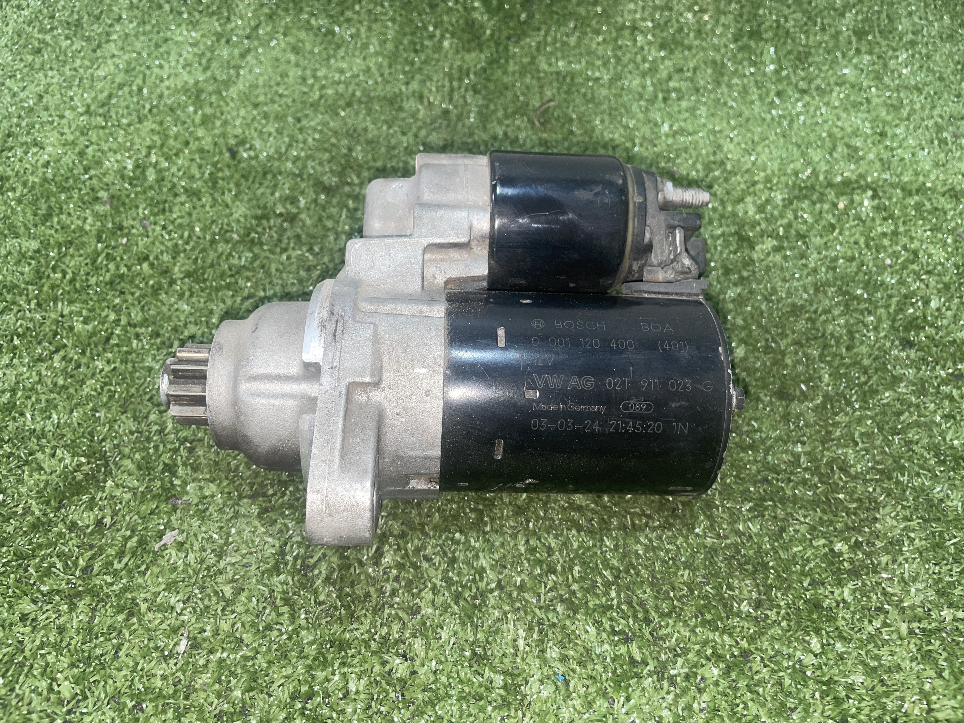 SKODA Cordoba 2 generation (1999-2009) Starter Motor 0001120400,02T911023G 20131001