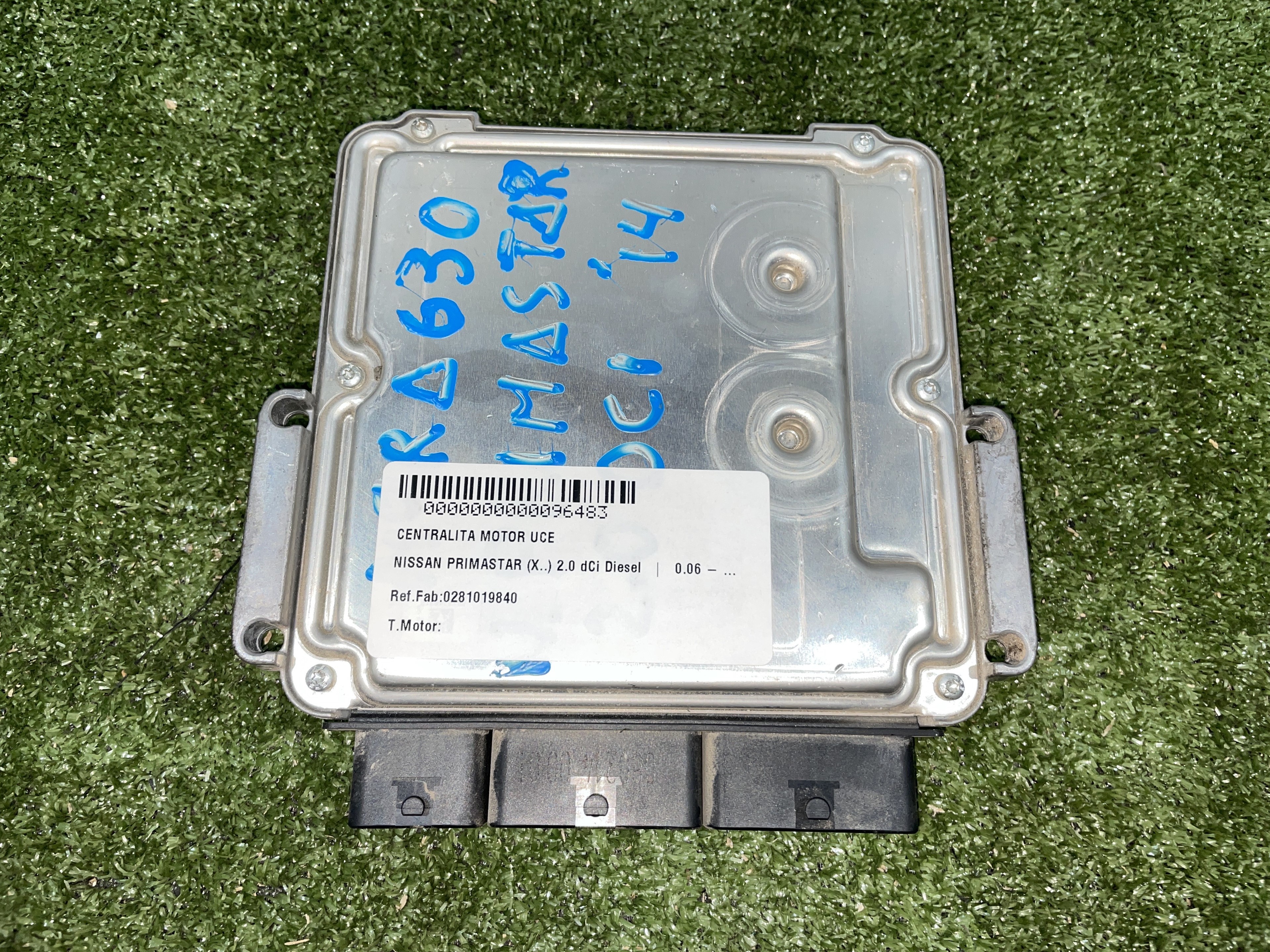 NISSAN Primastar 1 generation (2002-2014) Engine Control Unit ECU 0281019840,0281019840 23547565