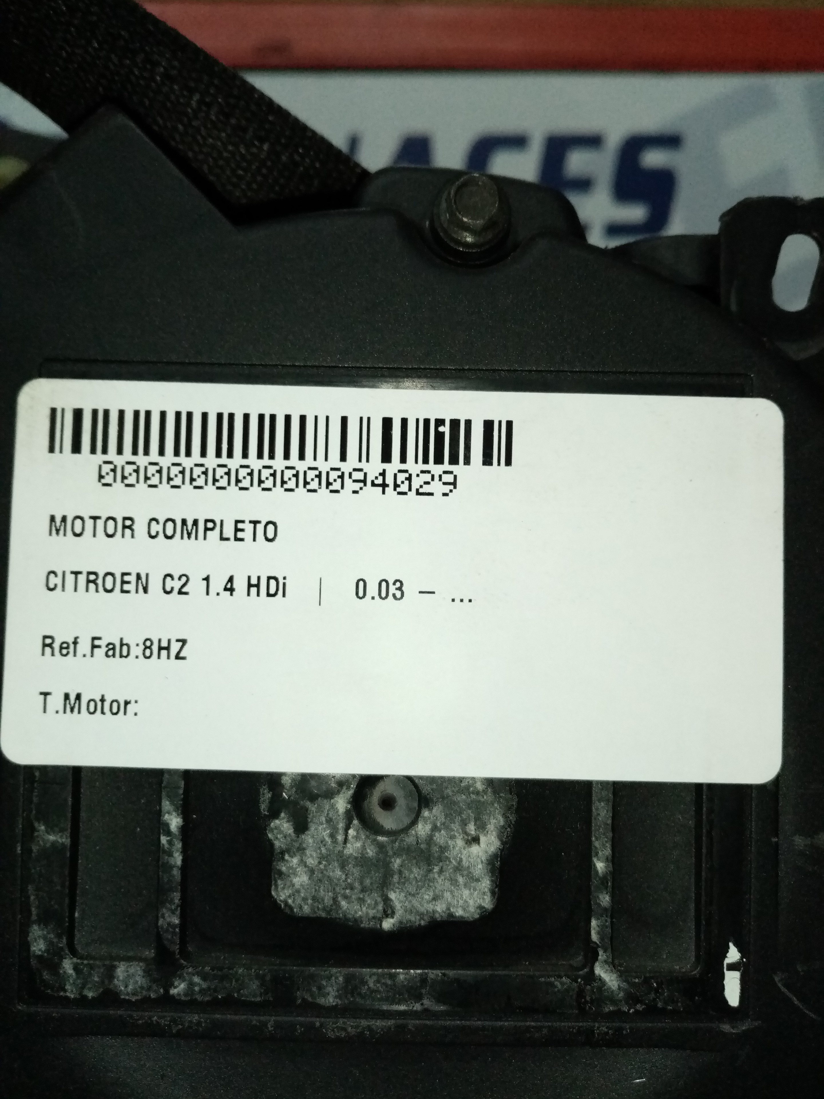 CITROËN C2 1 generation (2003-2009) Motor 8HZ 23546416