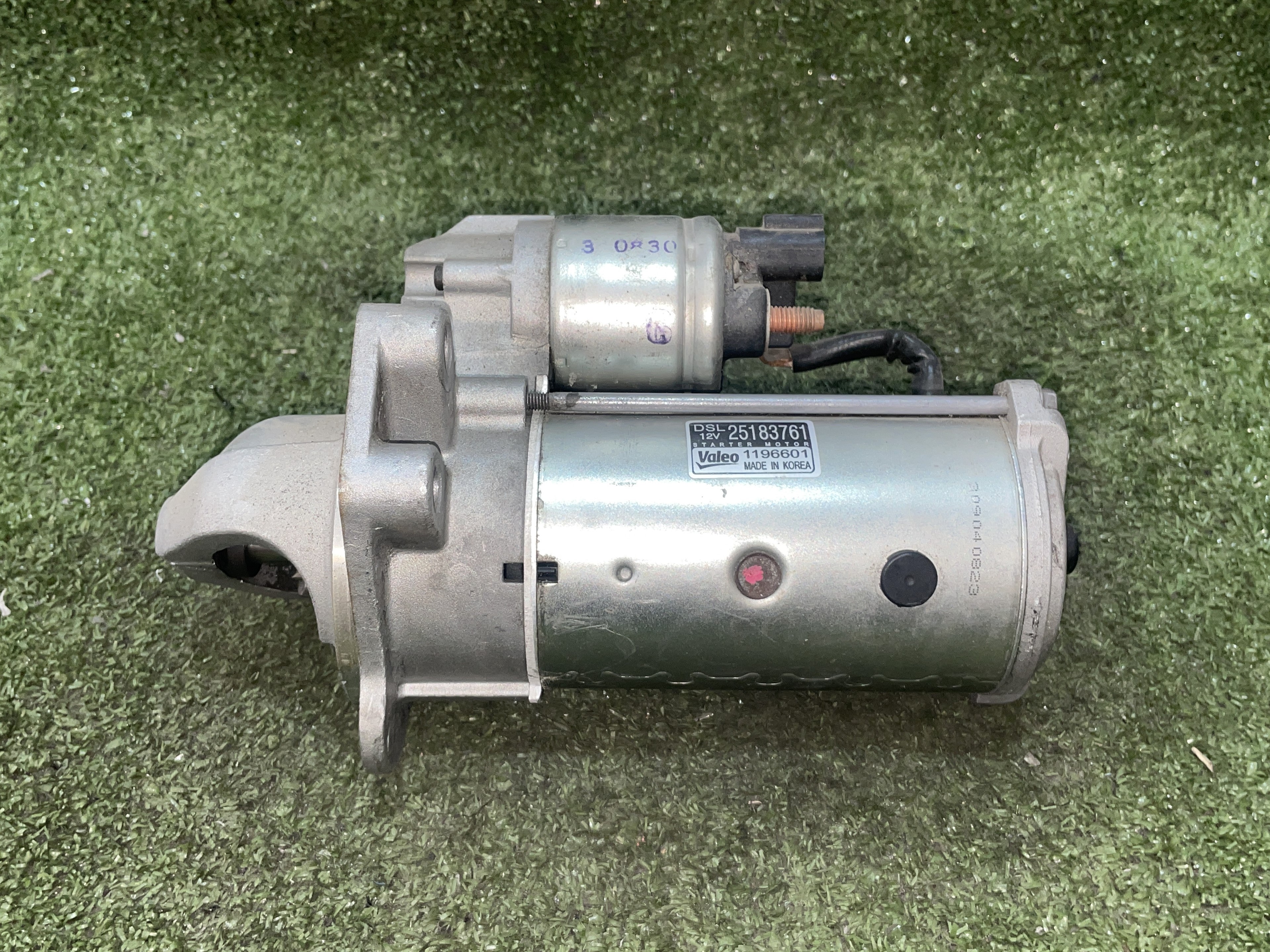 CHEVROLET Cruze 1 generation (2009-2015) Starter Motor 25183761,VALEO,1196601 23553144