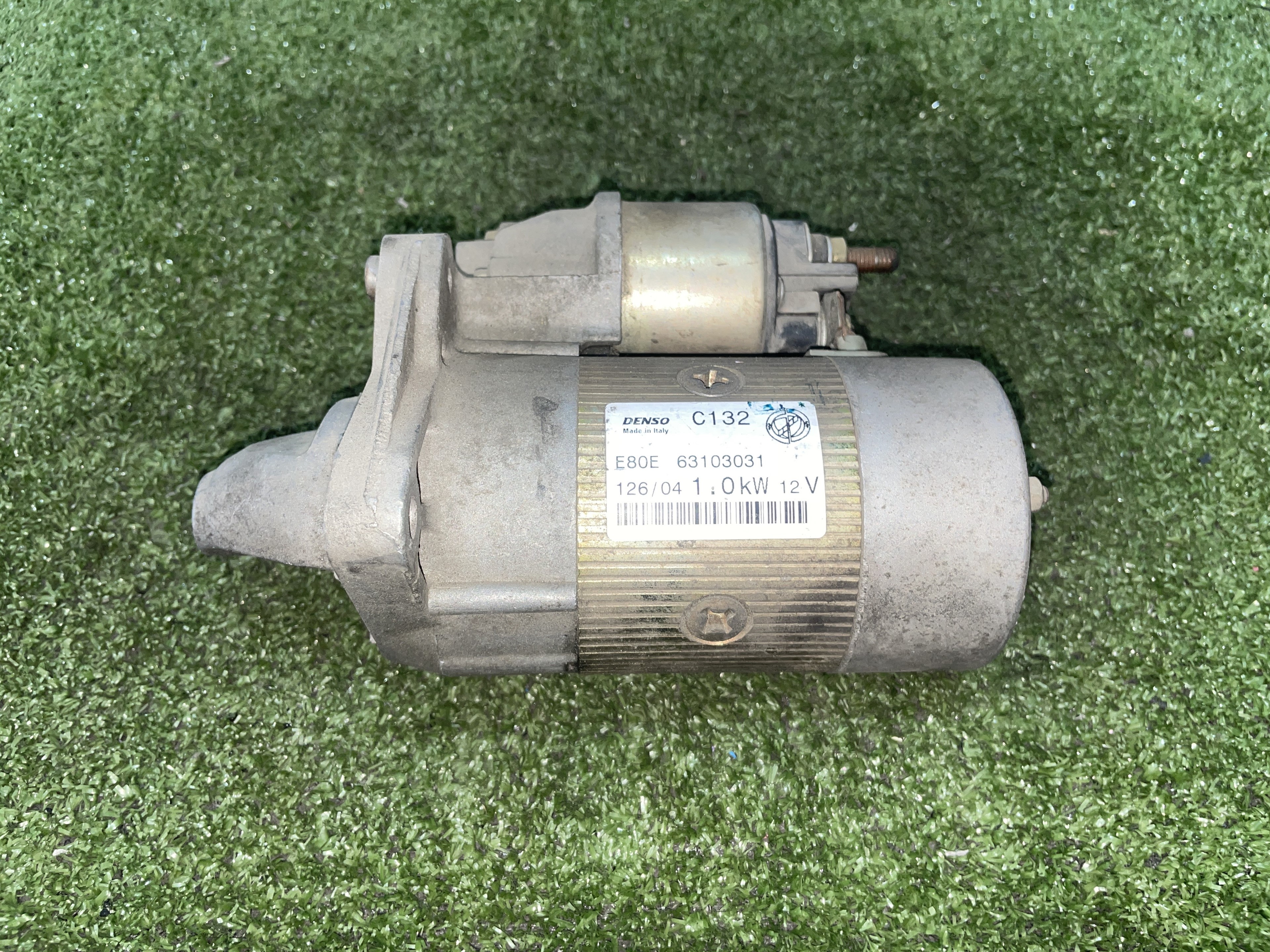 LANCIA Musa 1 generation (2004-2012) Starter Motor 63103031, DENSO 23549468