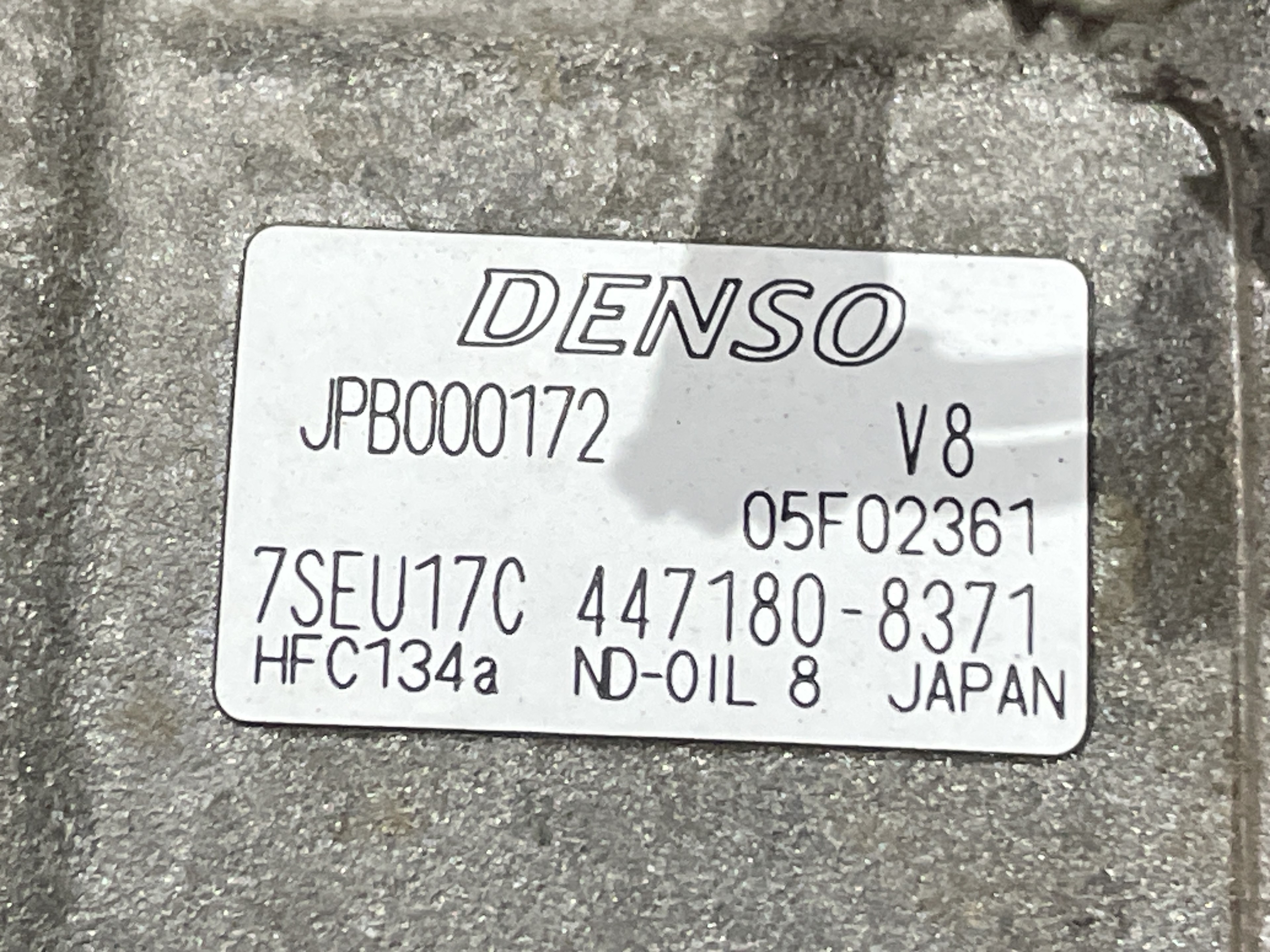 LAND ROVER Discovery 4 generation (2009-2016) Air Condition Pump JPB000172, DENSO, 447180-8371 24950496