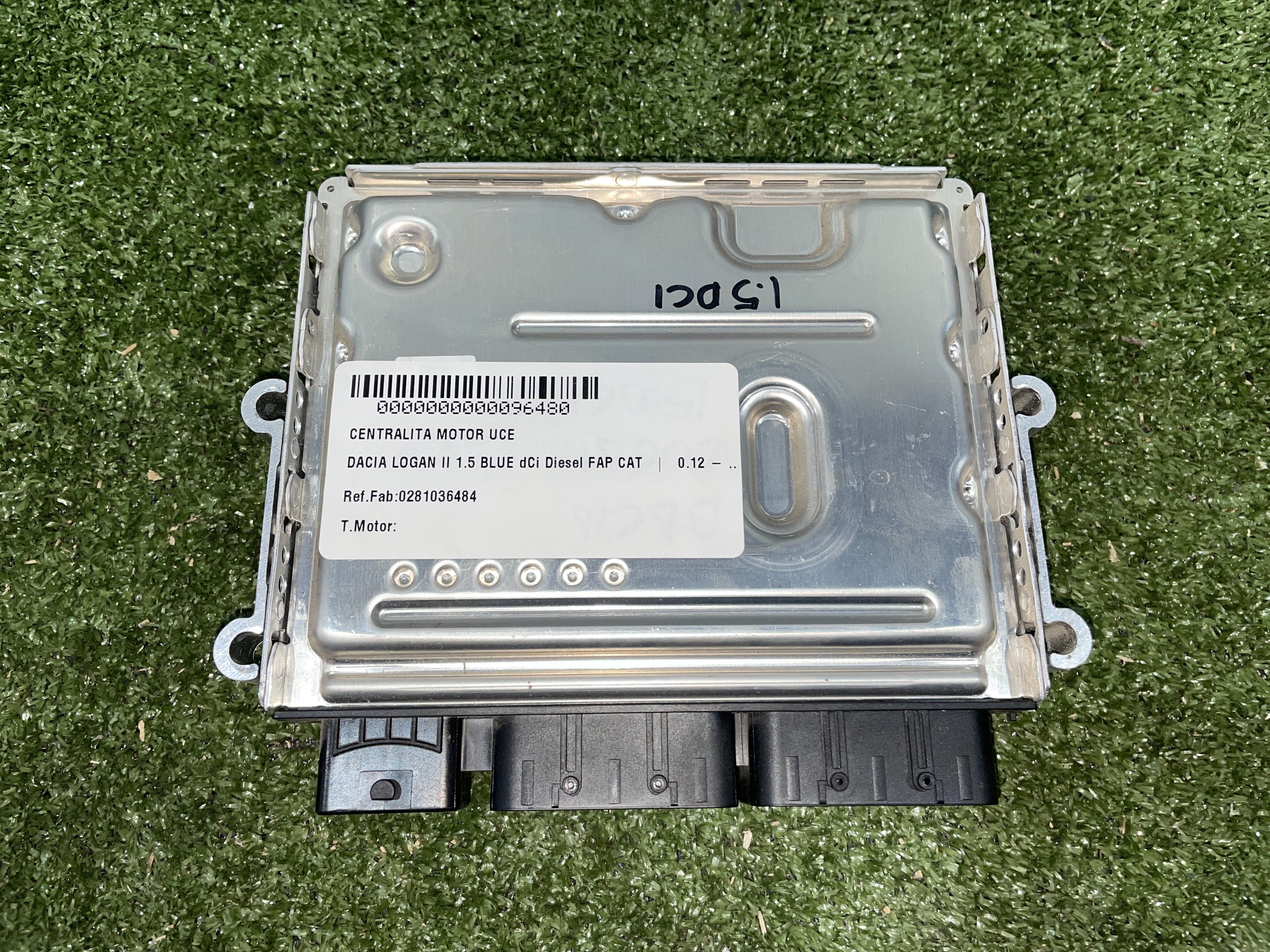 DACIA Logan 1 generation (2004-2012) Motorkontrolenhed ECU 0281036484,0281036484 25942610