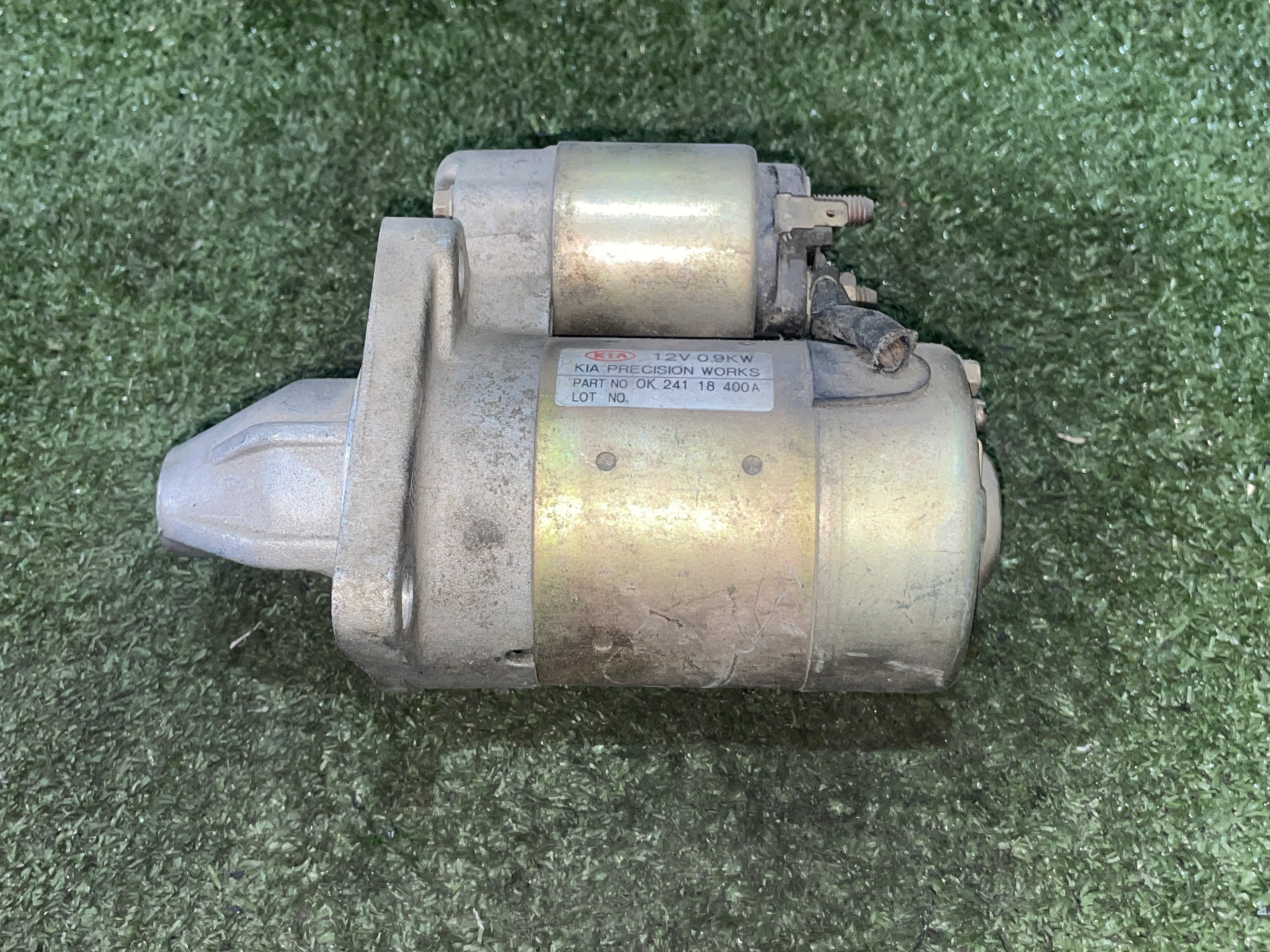 KIA Shuma 1 generation (1997-2001) Starter Motor 0K24118400A, KASCO 23549828