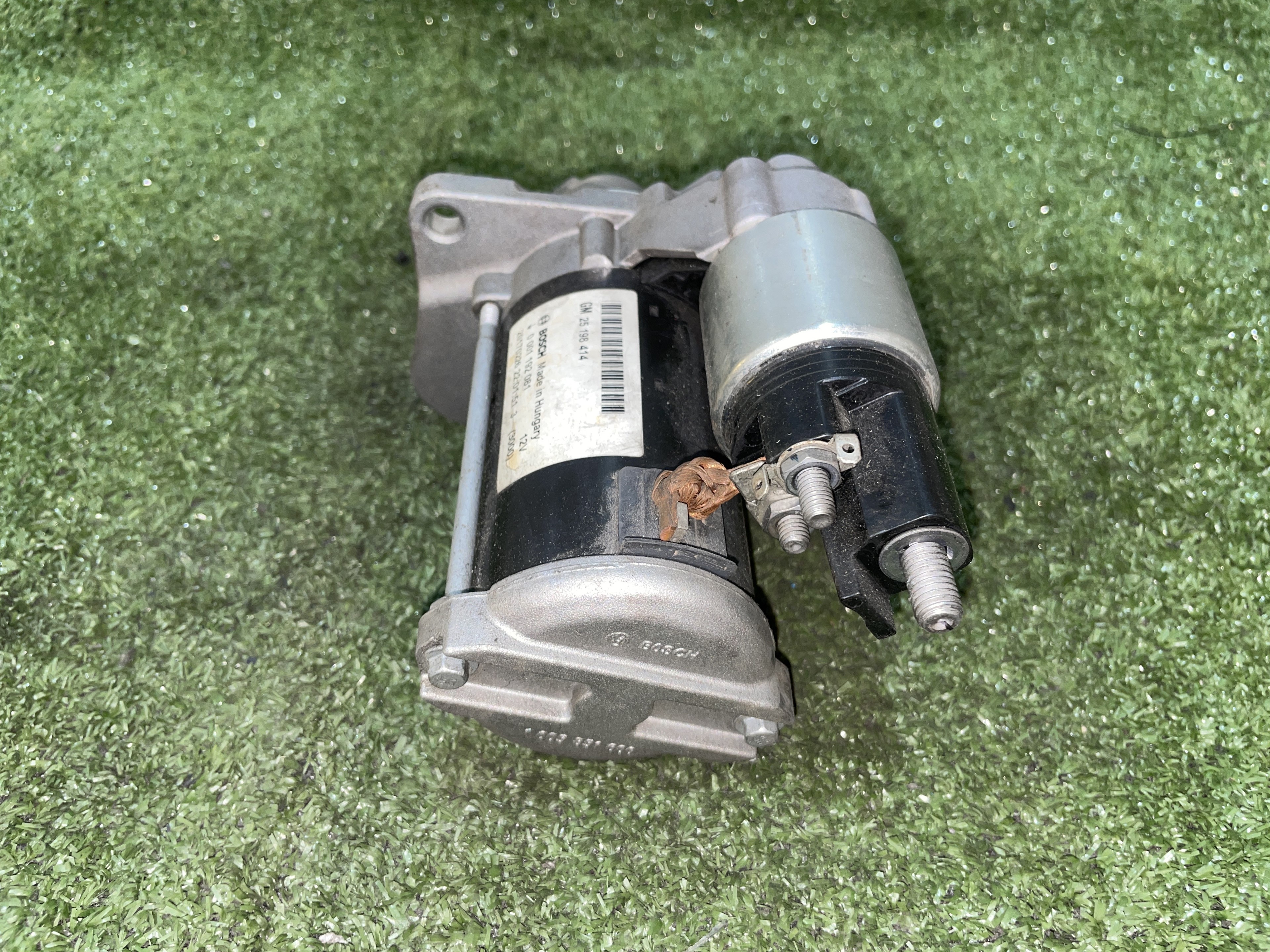 OPEL Corsa D (2006-2020) Starter Motor 0001192081, 25198414 23549031