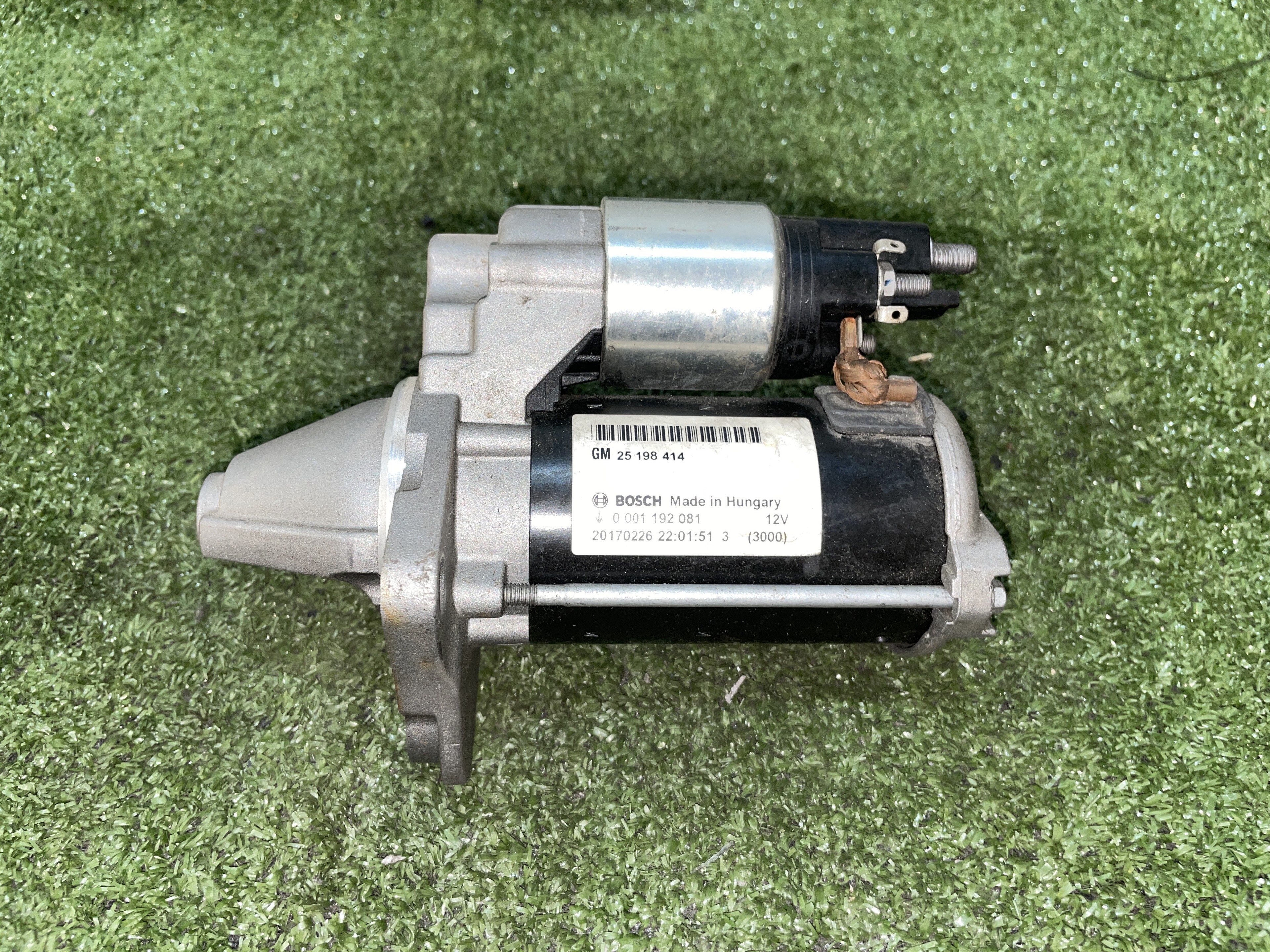 OPEL Corsa D (2006-2020) Starter Motor 0001192081, 25198414 23549031