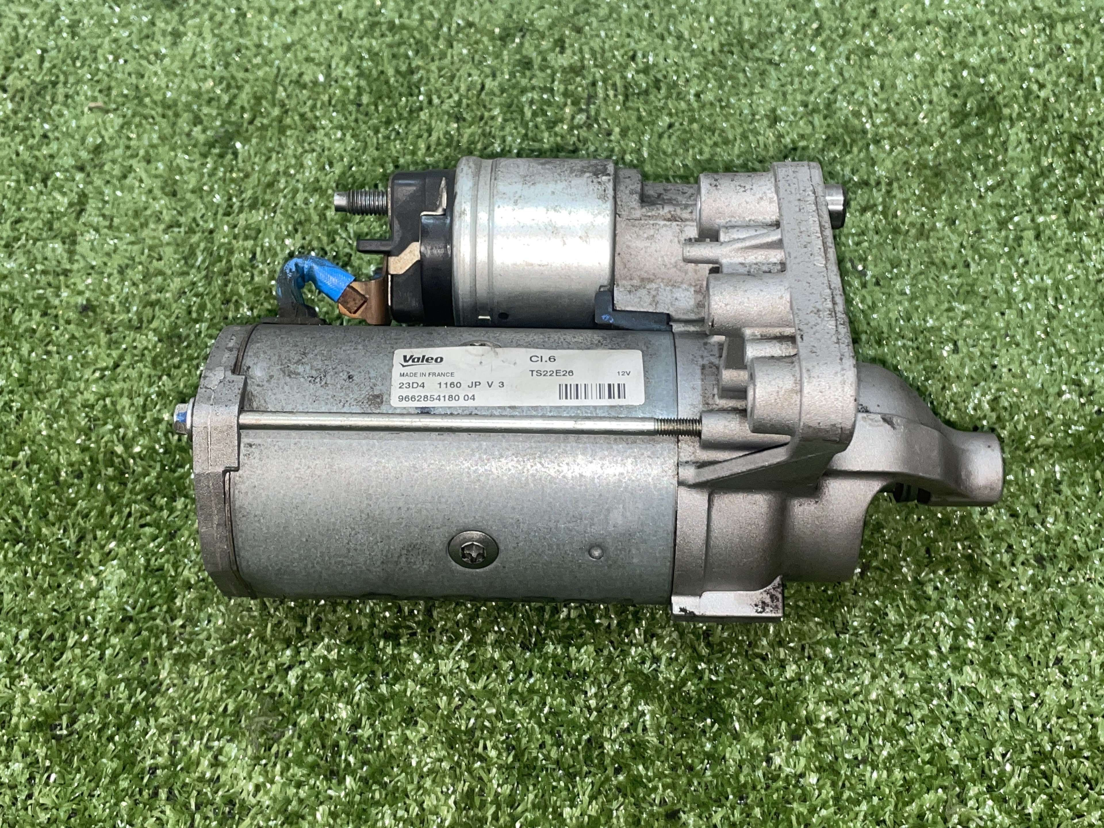 CITROËN C2 1 generation (2003-2009) Starter Motor TS22E26, VALEO, 9662854180 23548356