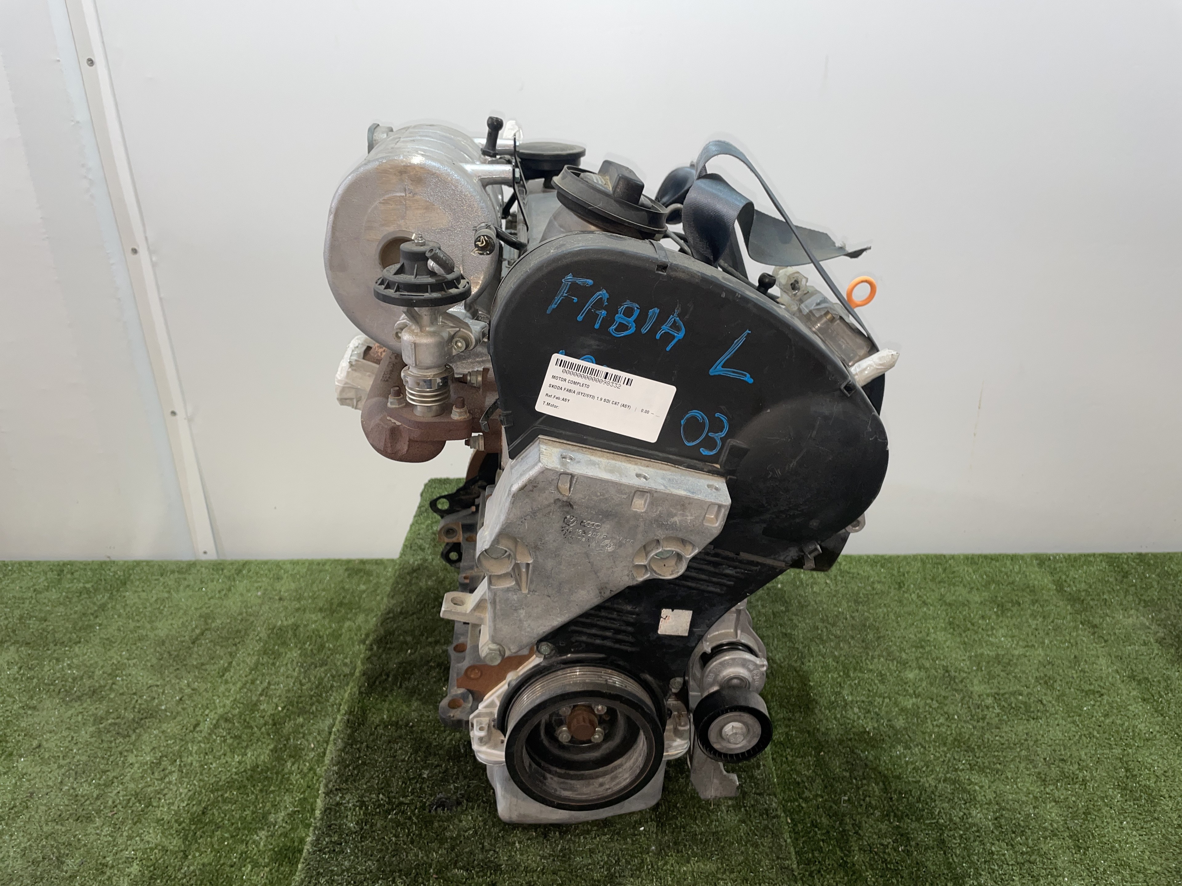 SKODA Fabia 6Y (1999-2007) Motor ASY 23548243