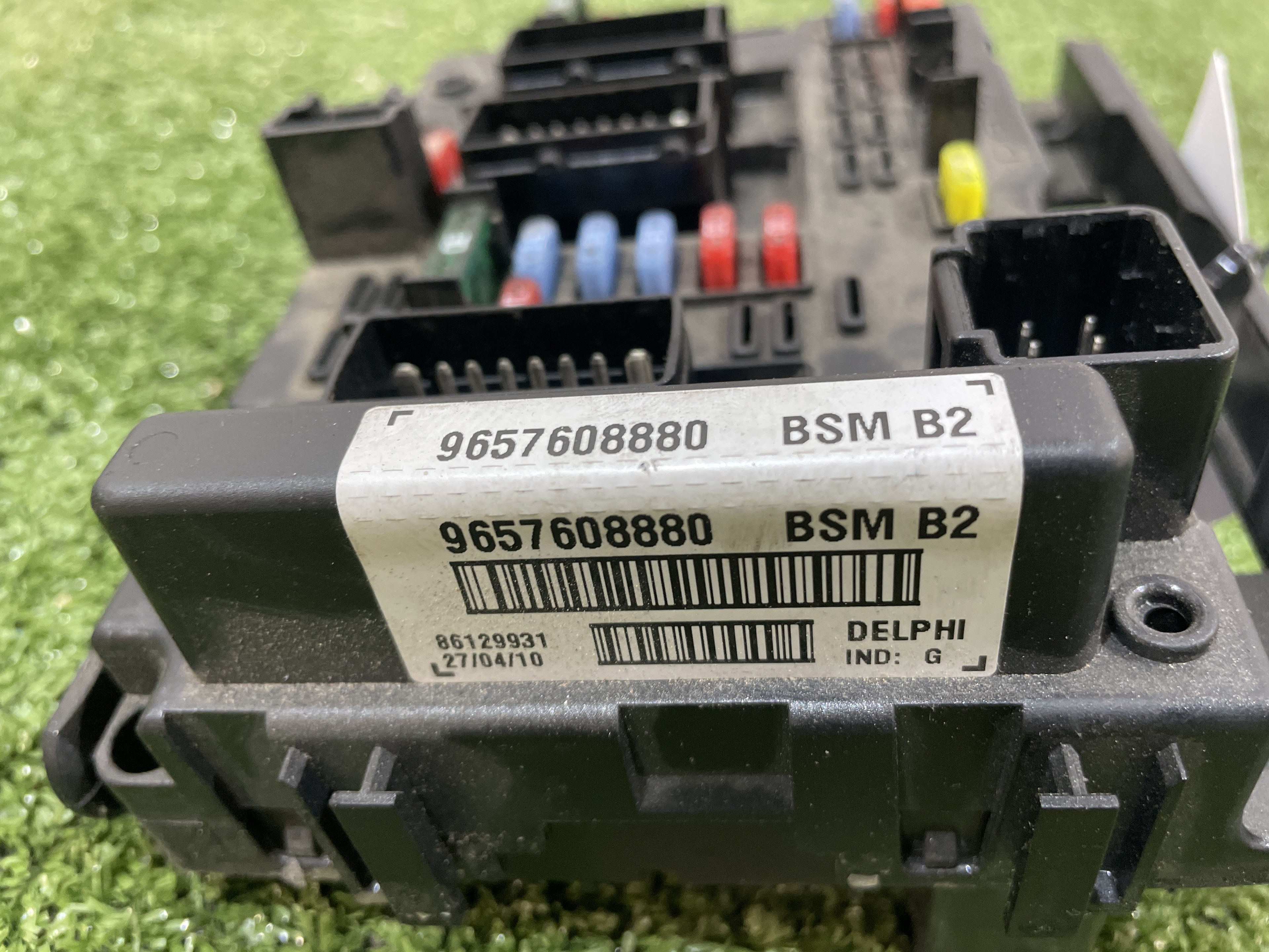 CITROËN Berlingo 1 generation (1996-2012) Fuse Box 9657608880,9657608880,BSMB2 23547587