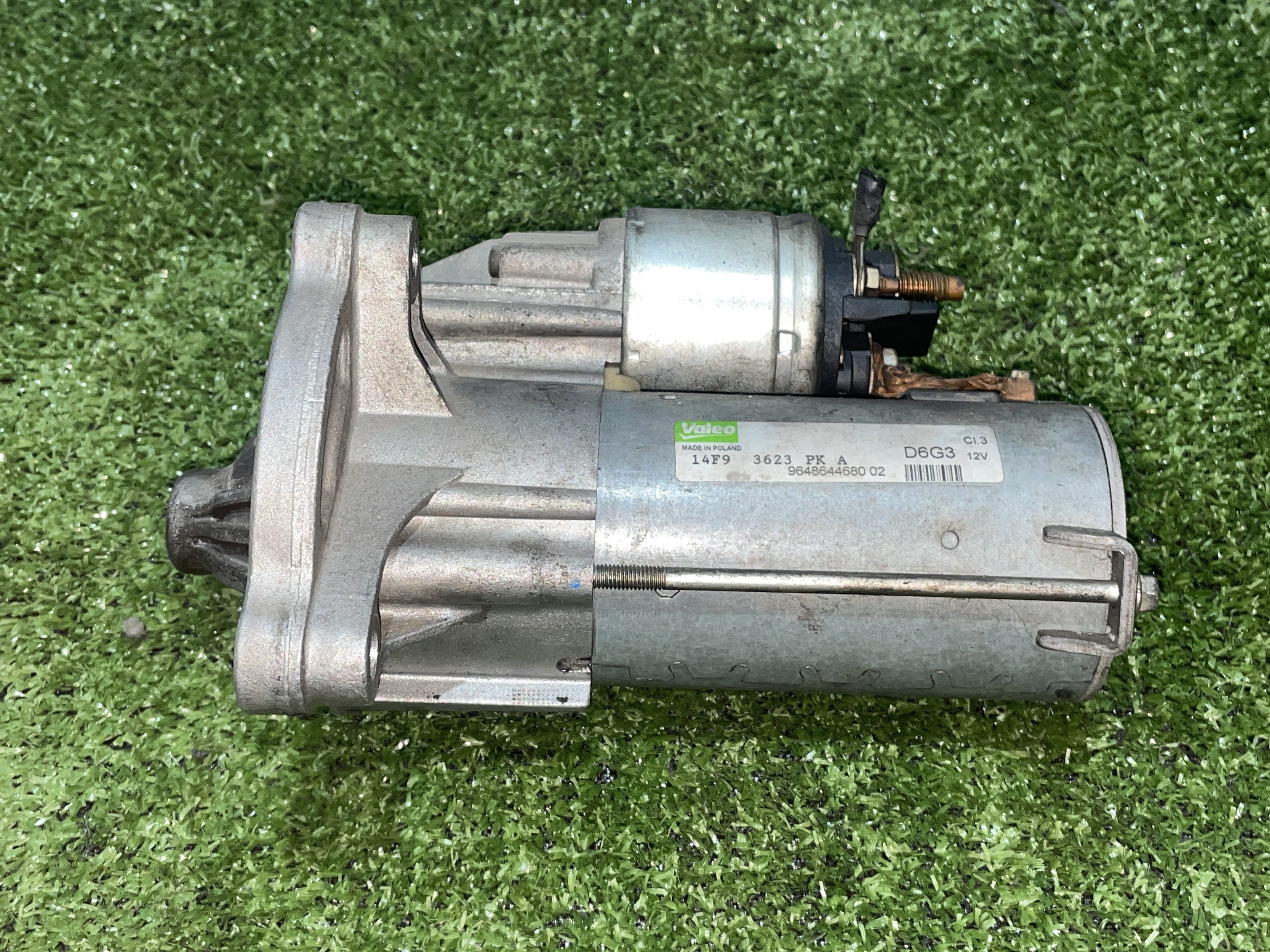 PEUGEOT 1007 1 generation (2005-2009) Starter Motor D6G3,VALEO,9648644680 23548293