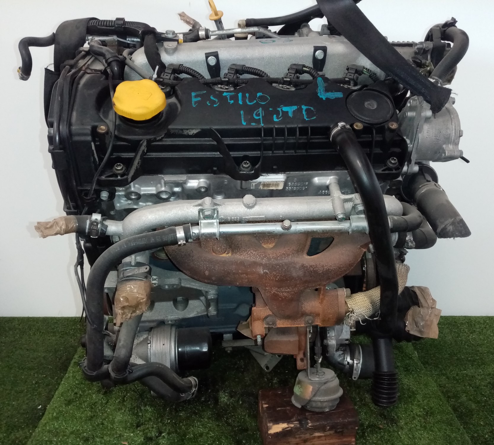 FIAT Stilo 1 generation (2001-2010) Motor 192A1000 23546545